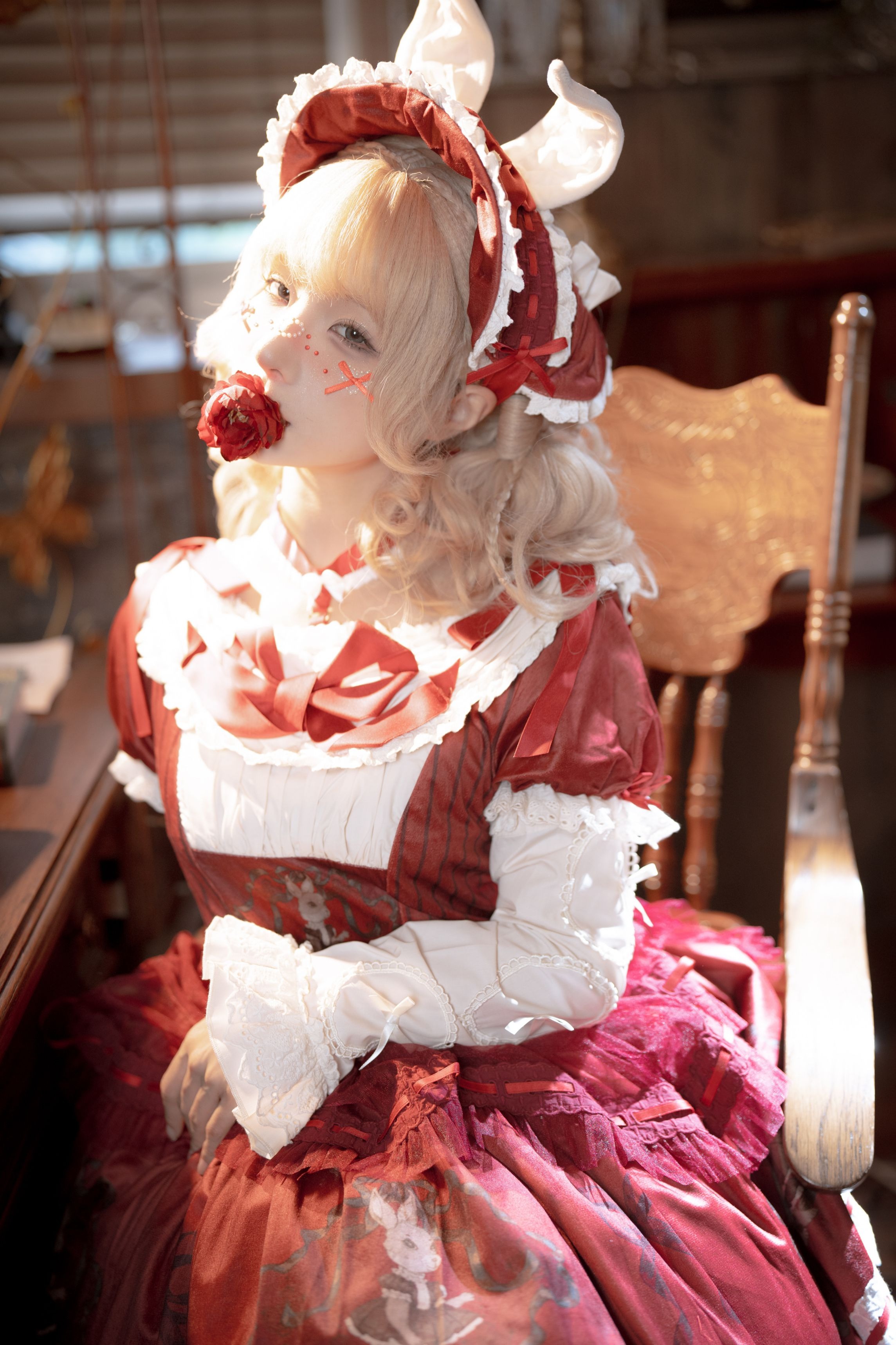 蠢沫沫《橱窗娃娃》135P1V Cosplay写真套图
