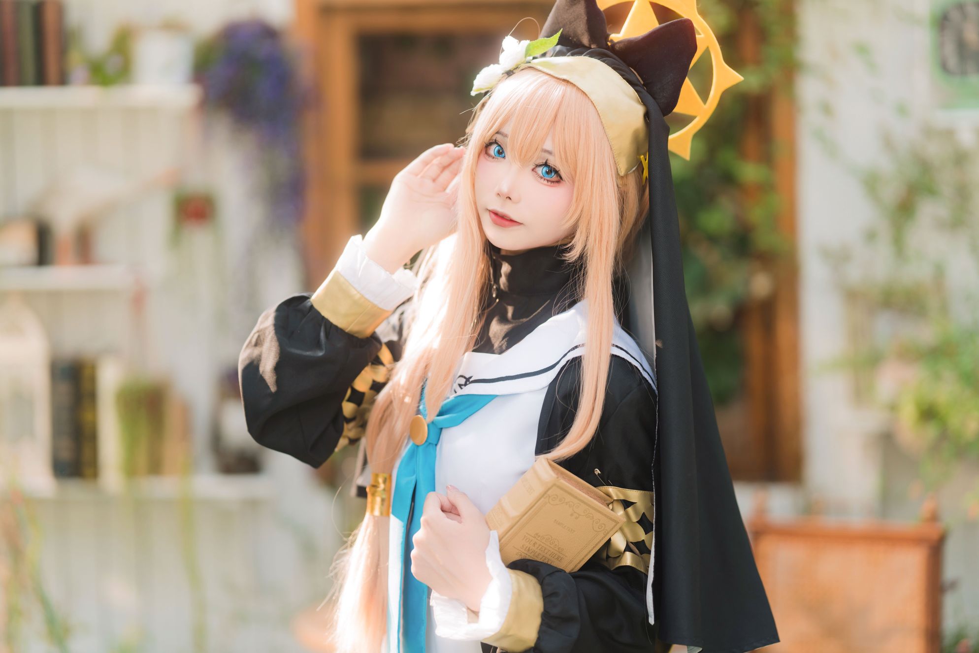 アイウェスト ブルーアーカイブ イロマリ 修女 寝間着 体操服