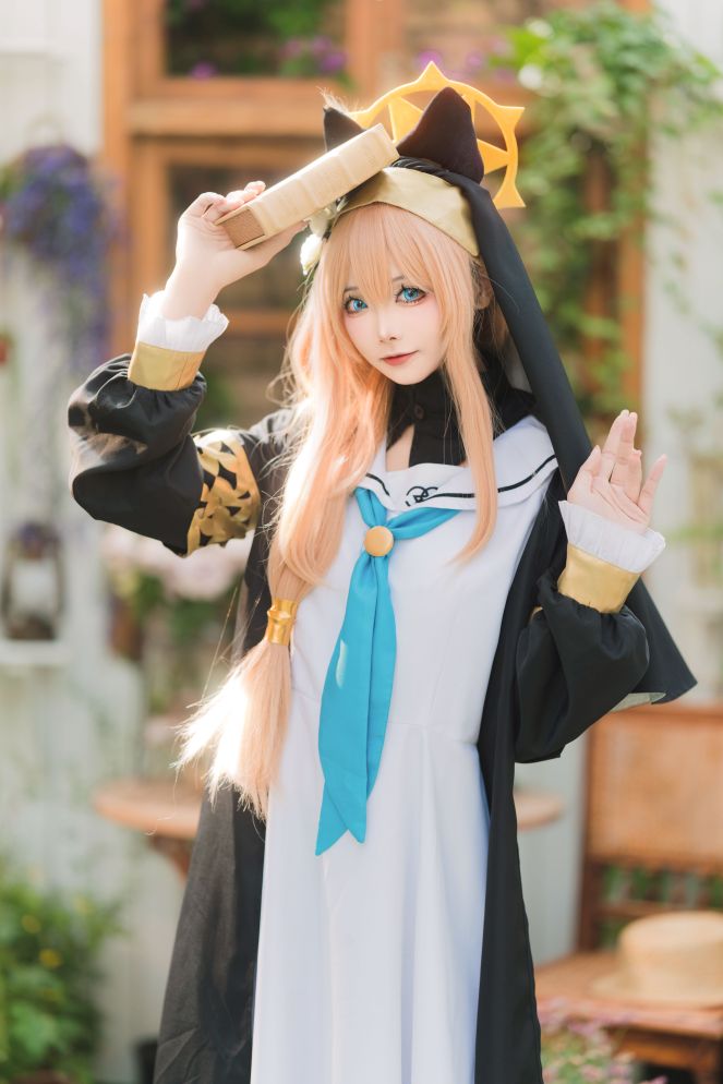 アイウェスト ブルーアーカイブ イロマリ 修女 寝間着 体操服