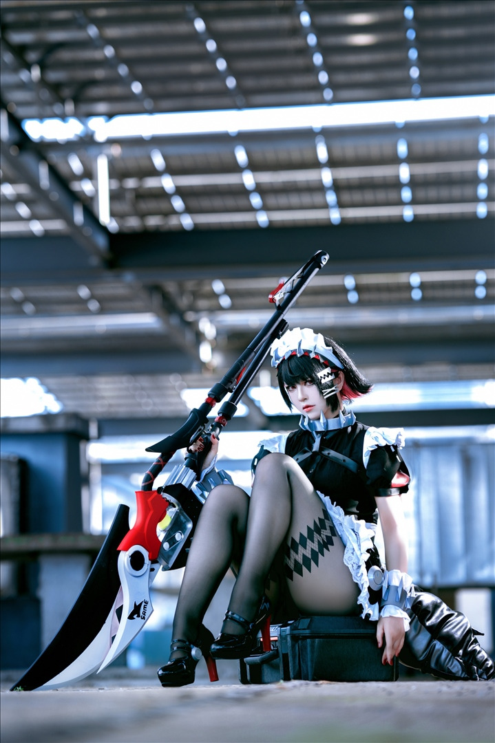 半半子 鲨鱼妹 Cosplay 48P