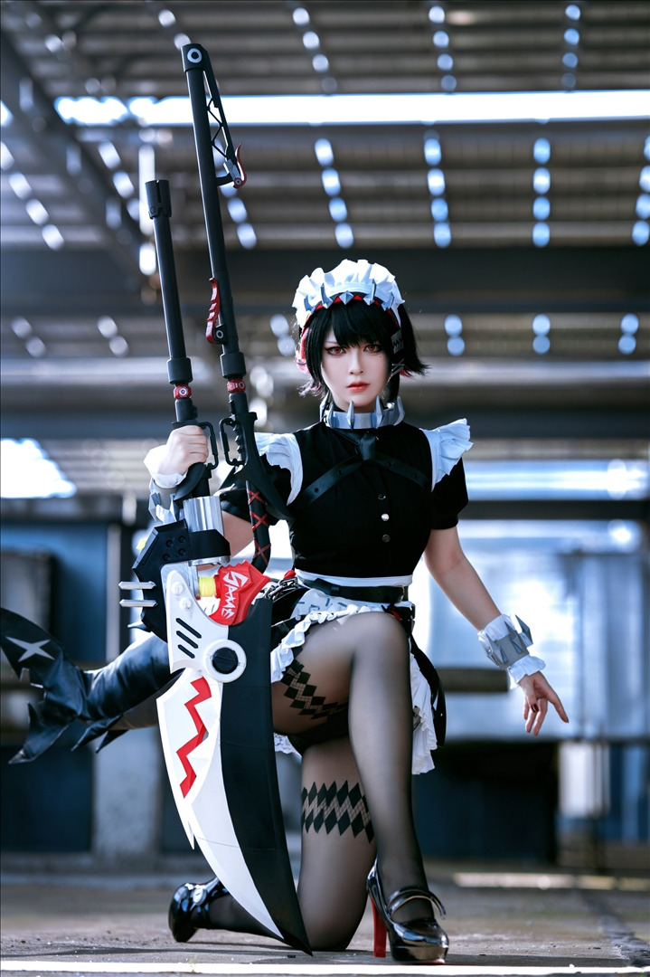 半半子 鲨鱼妹 Cosplay 48P