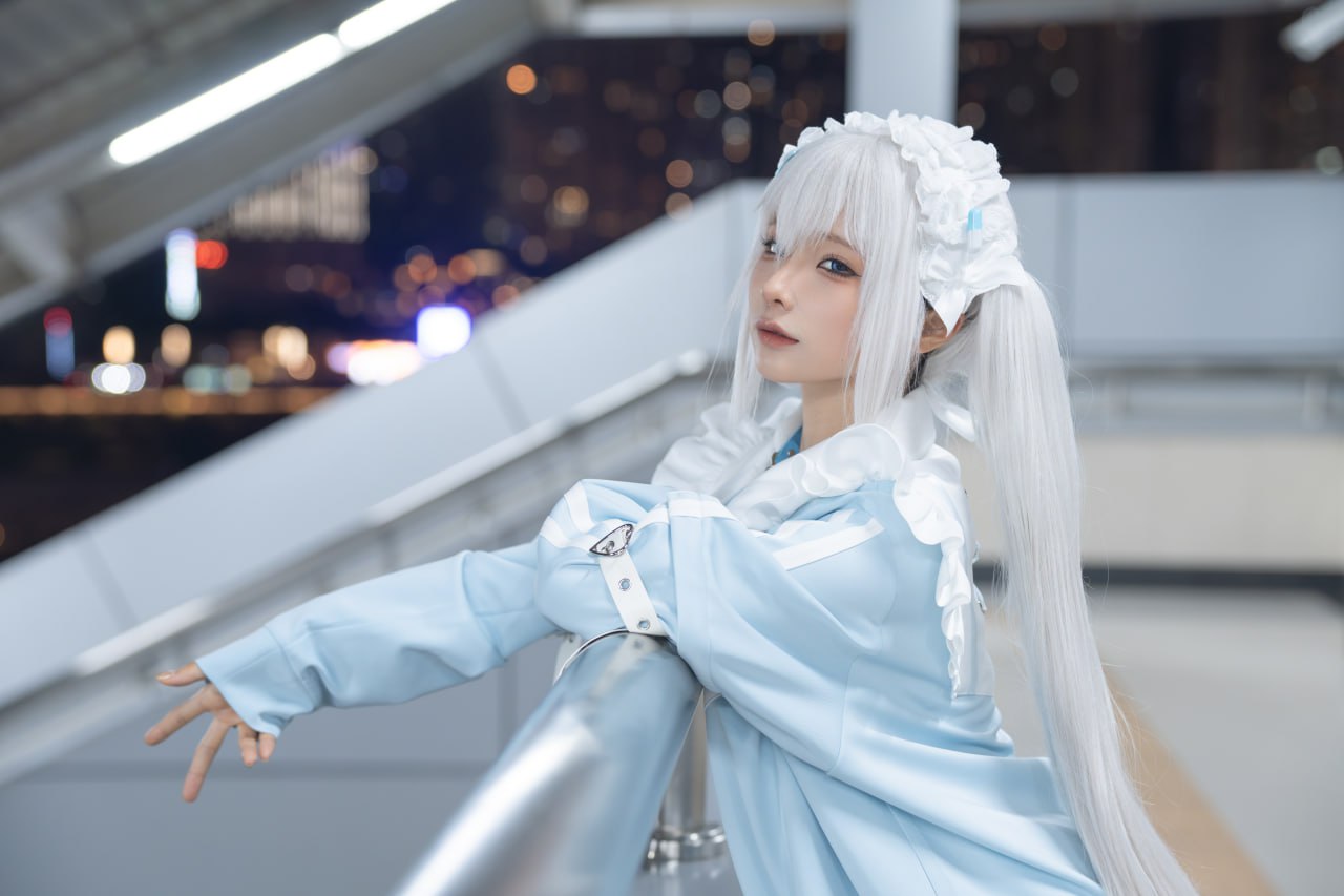 蠢沫沫《水色》244P1V Cosplay写真套图