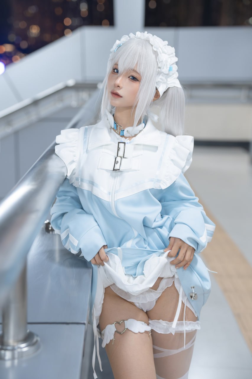 蠢沫沫《水色》244P1V Cosplay写真套图