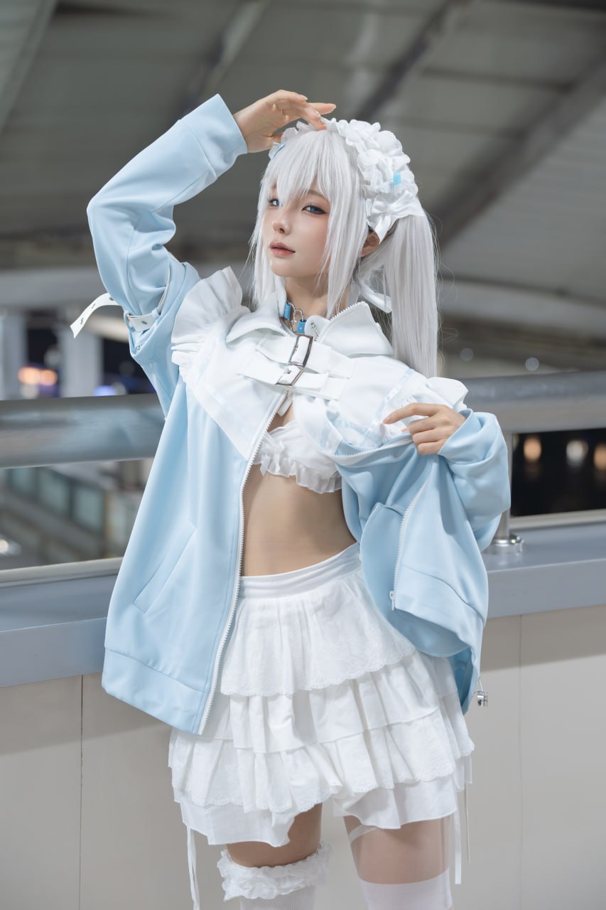 蠢沫沫《水色》244P1V Cosplay写真套图