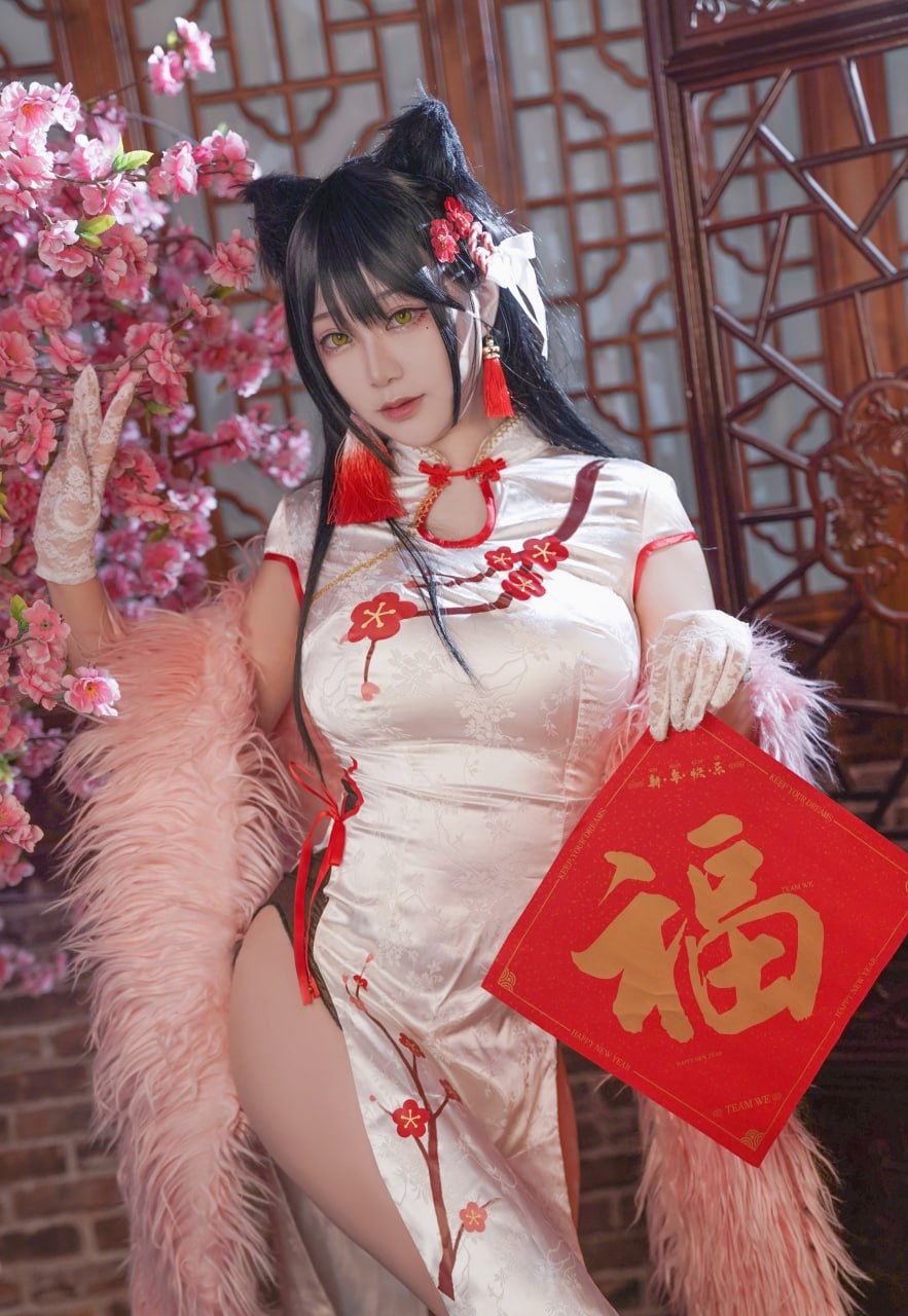 Halo_酱 - 爱宕新春旗袍 17P