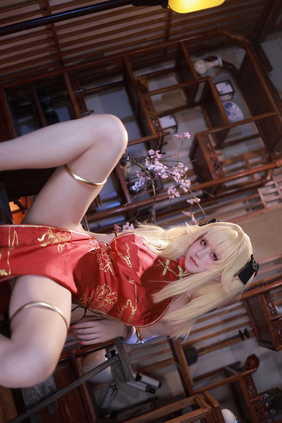 桜满三时 萌姬联合 旗袍