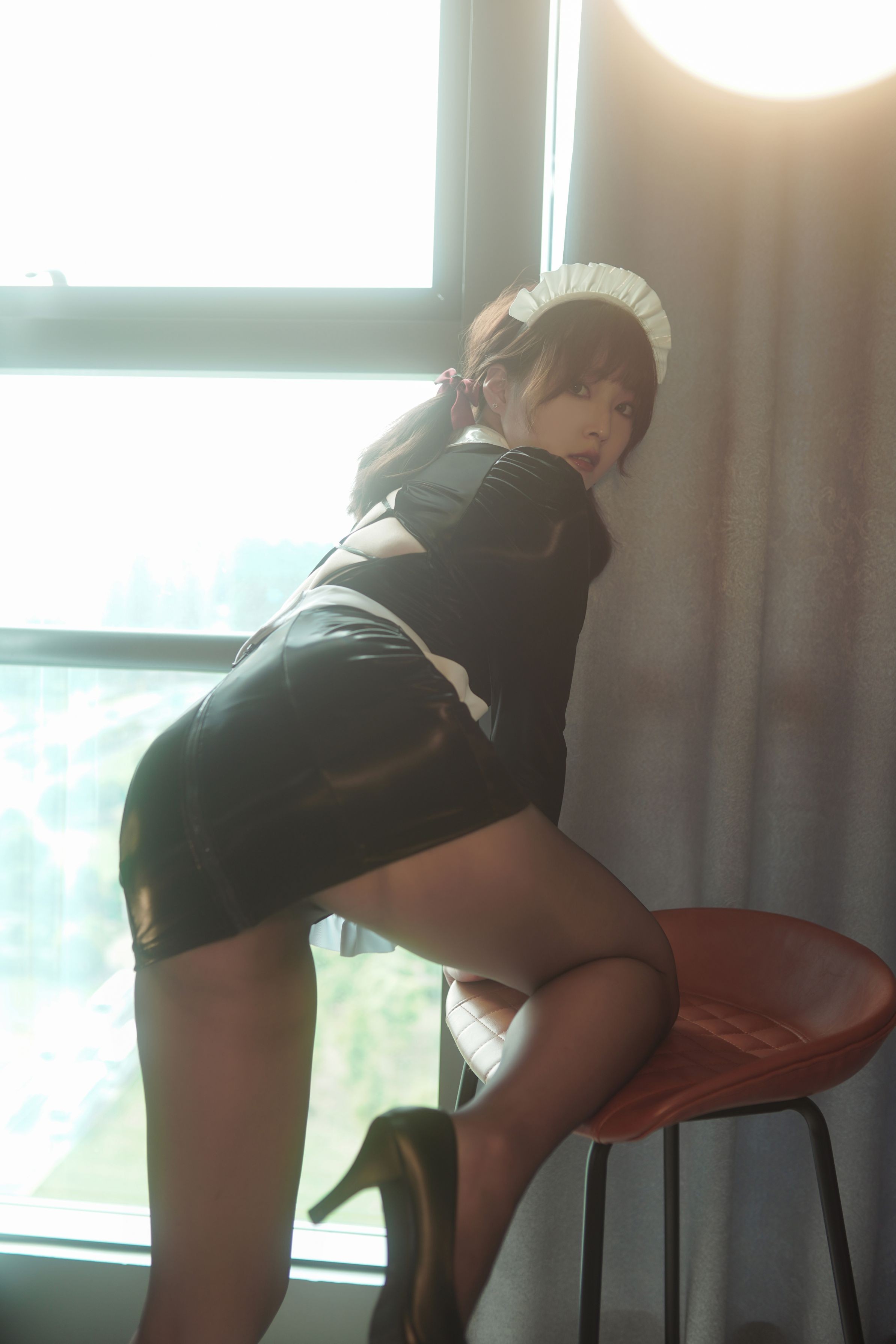 Natsuko夏夏子 - 漆黑女仆 50P