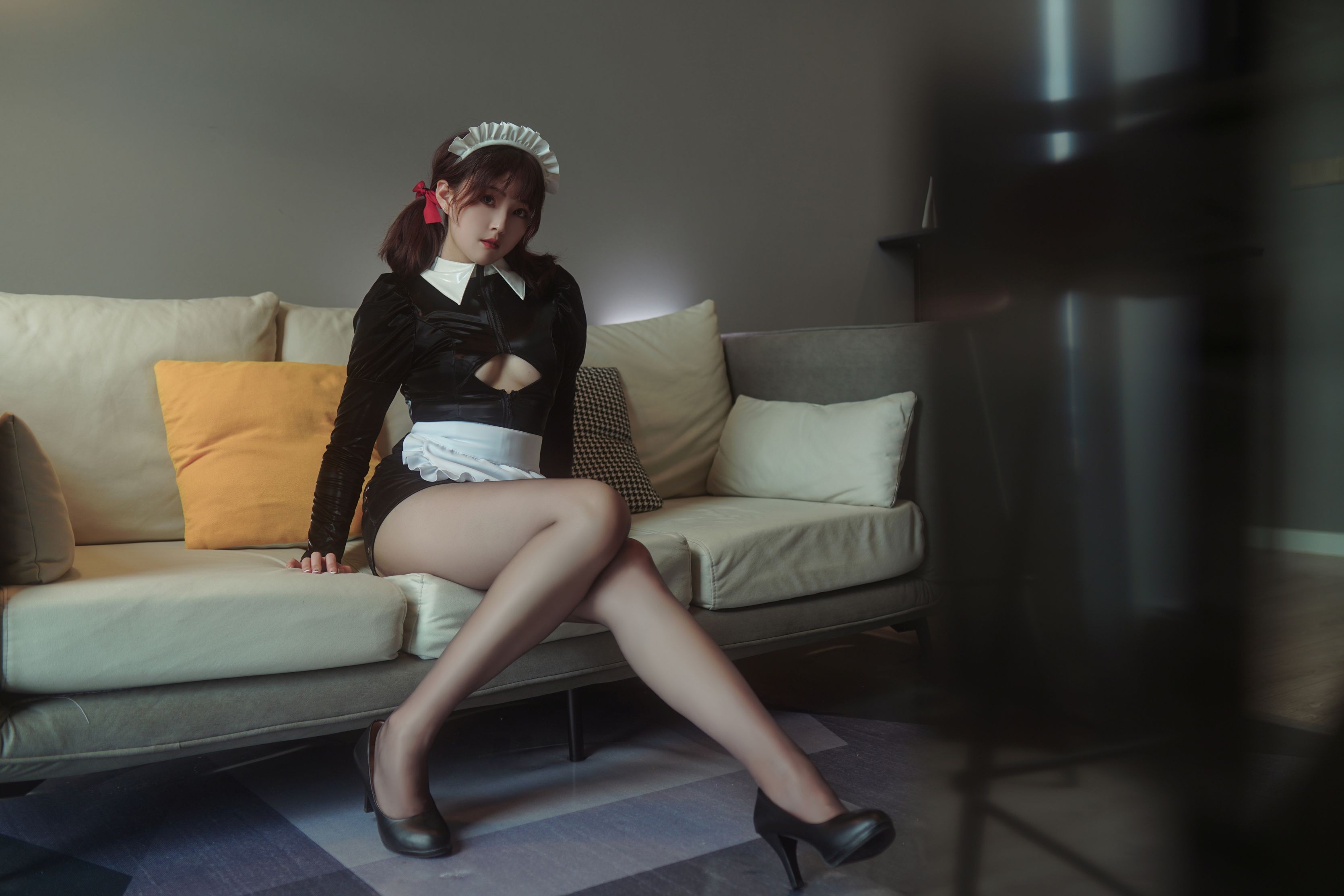 Natsuko夏夏子 - 漆黑女仆 50P