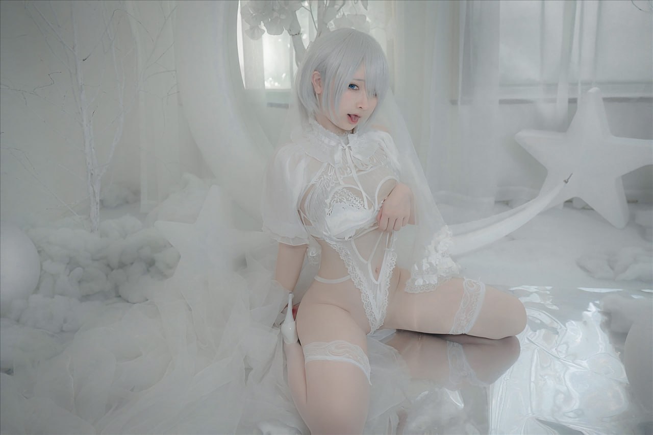 樱梨梨 - 2B白花嫁 24P