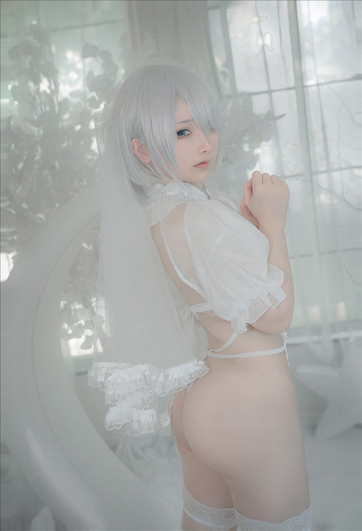 樱梨梨 - 2B白花嫁 24P