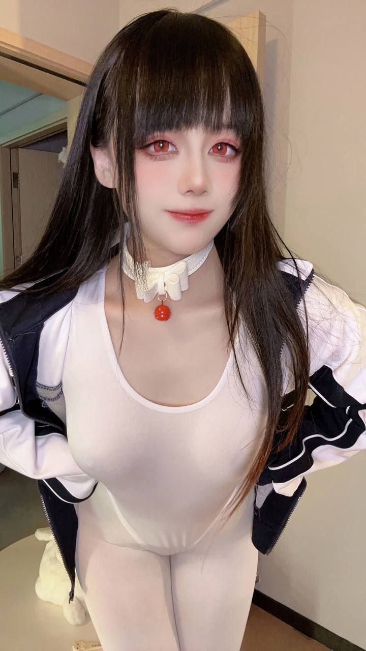cosplay 九言 - 白色体操服