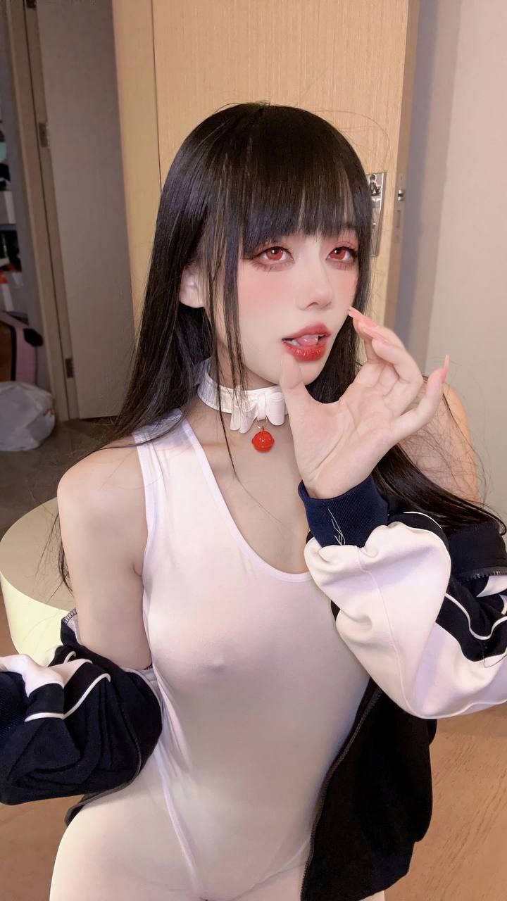 cosplay 九言 - 白色体操服