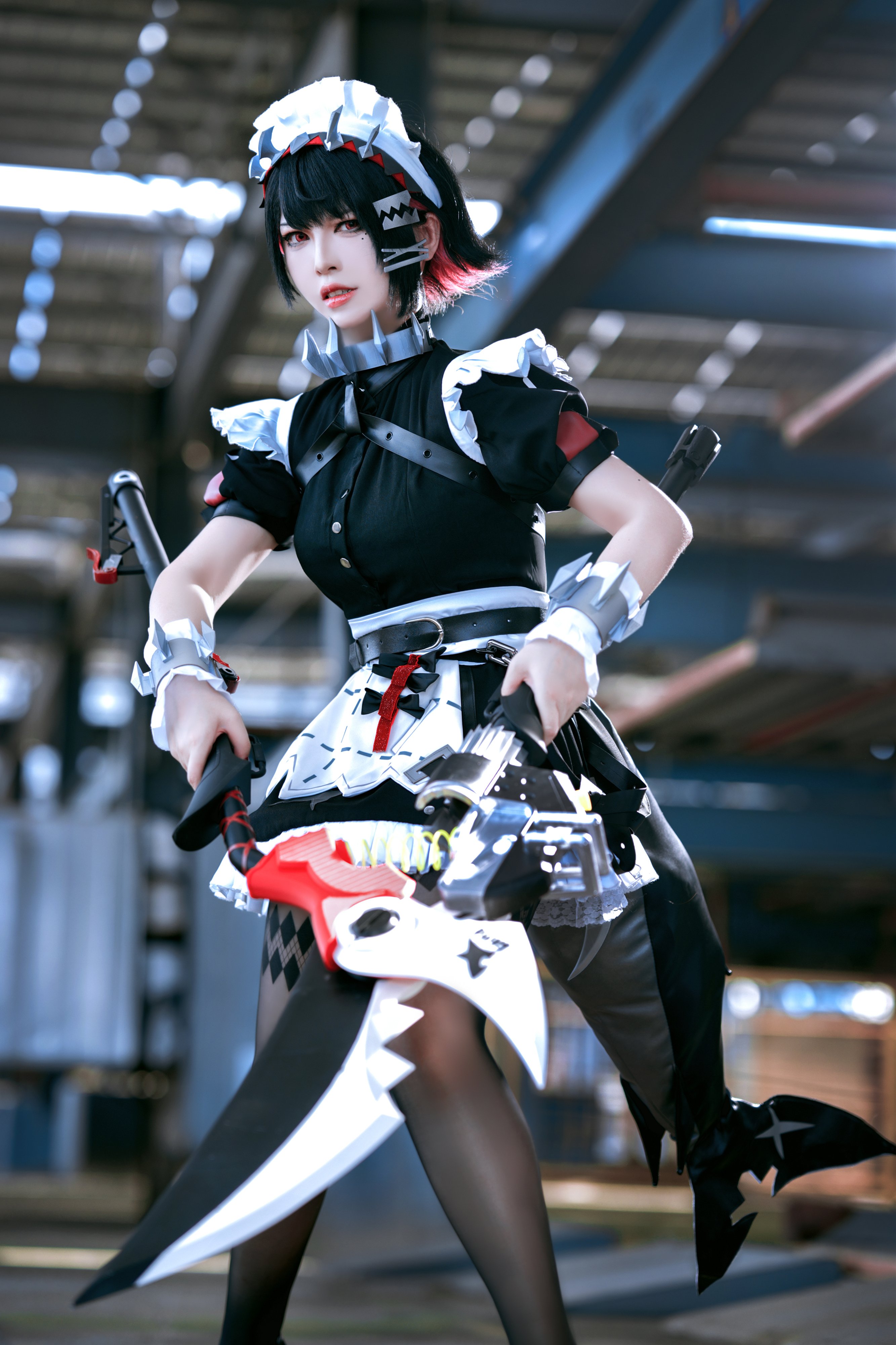 半半子 绝区零鲨鱼妹 Cosplay 48P