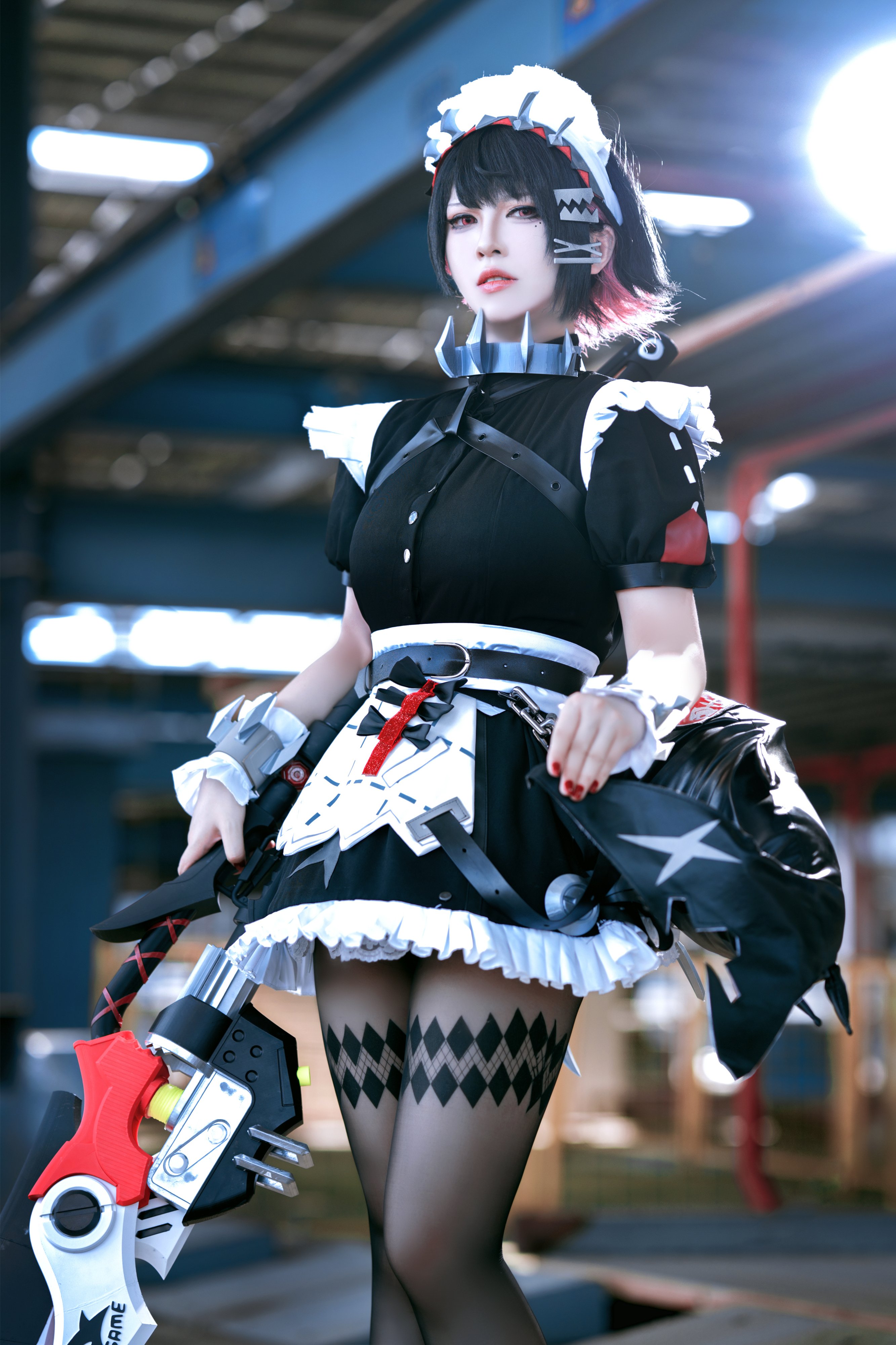 半半子 绝区零鲨鱼妹 Cosplay 48P