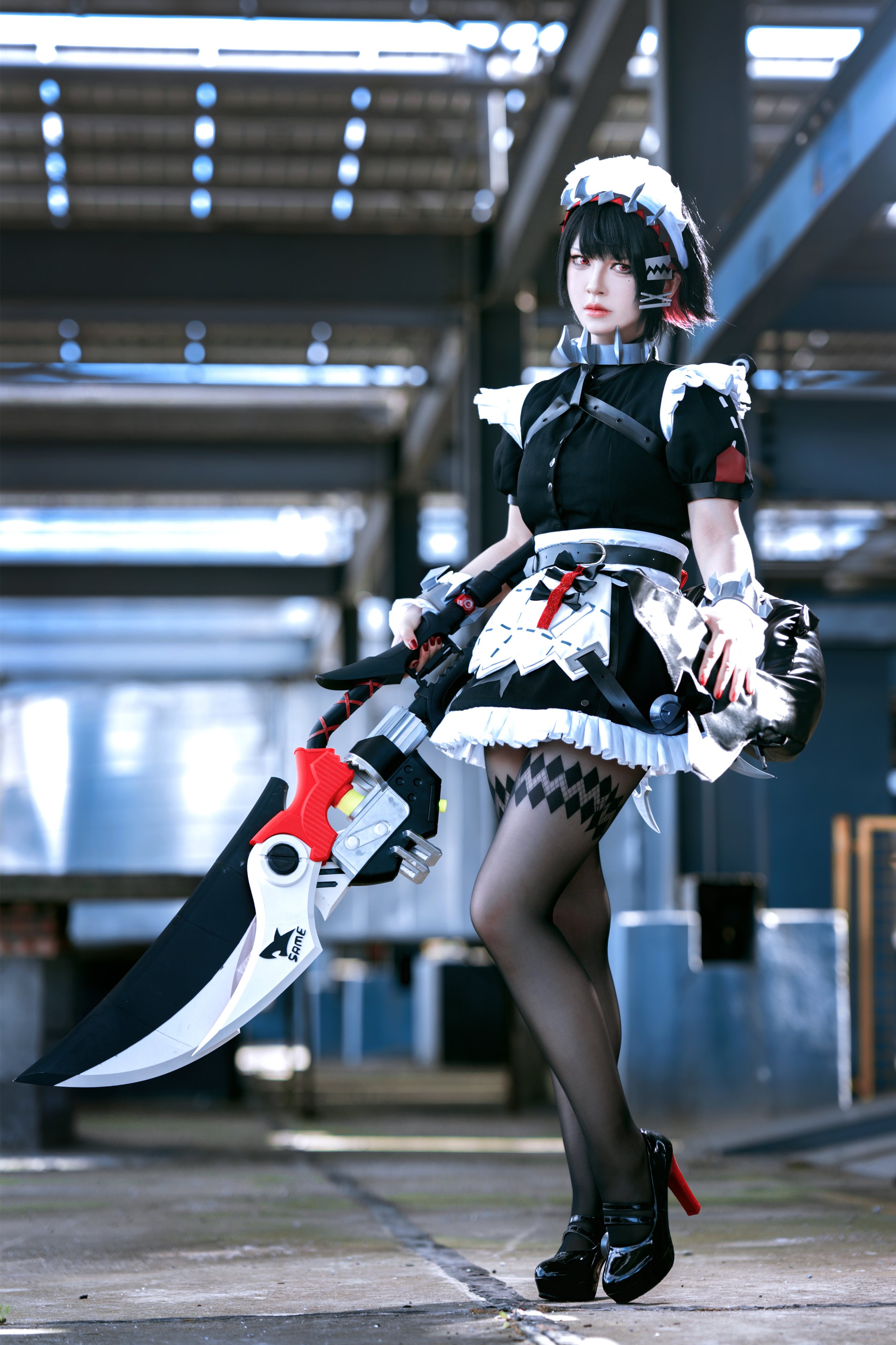 半半子 绝区零鲨鱼妹 Cosplay 48P