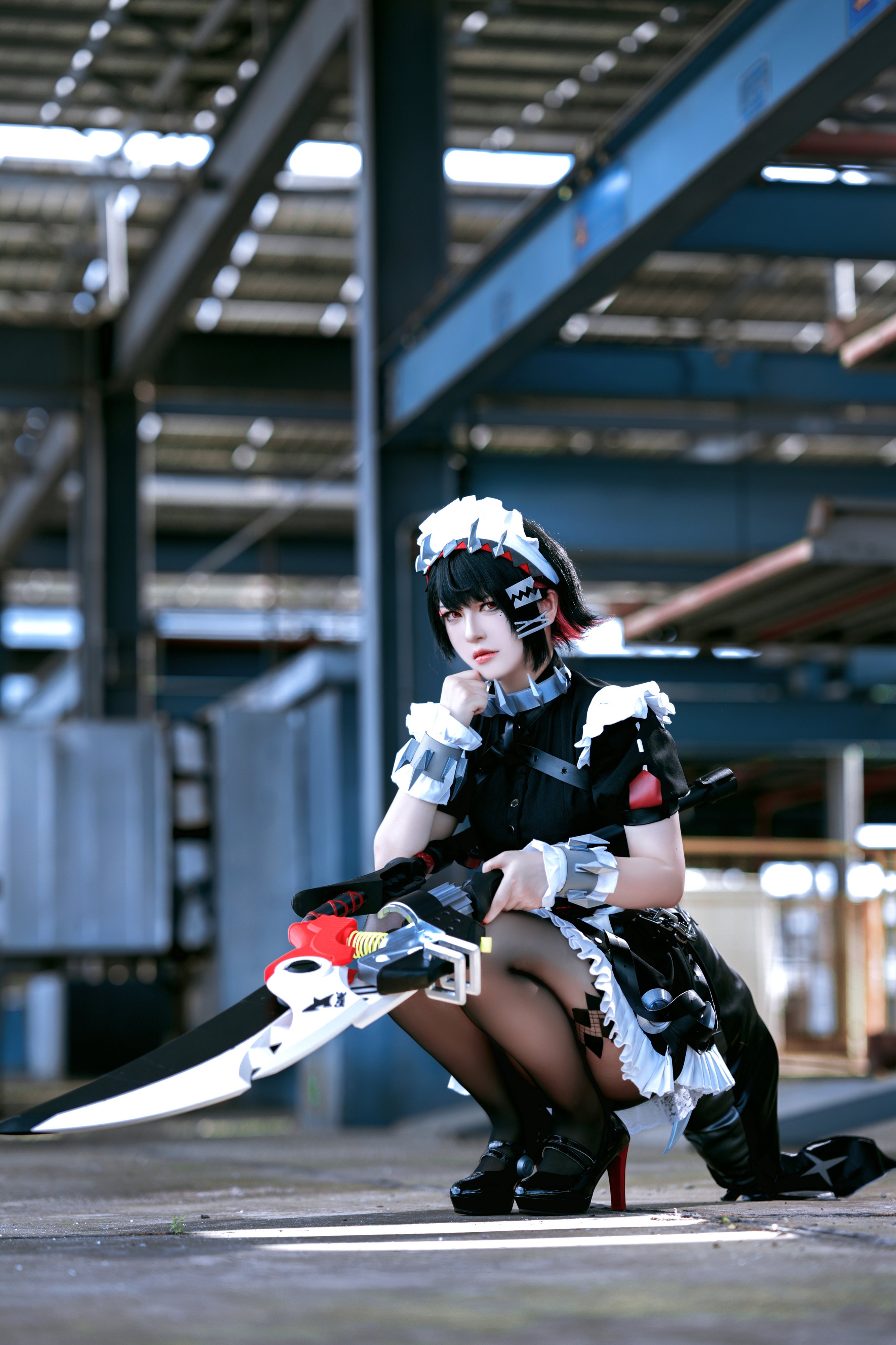 半半子 绝区零鲨鱼妹 Cosplay 48P