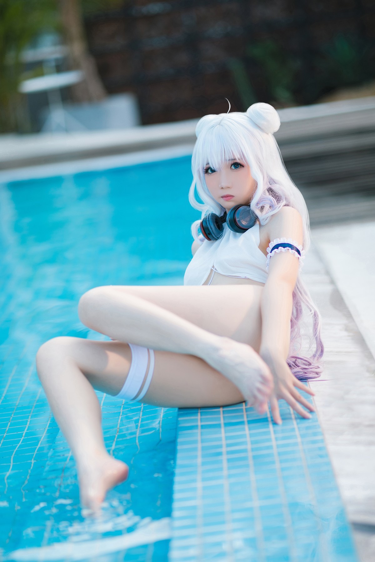 Cosplay 焖焖碳 恶毒泳衣 Vicious Swimsuit