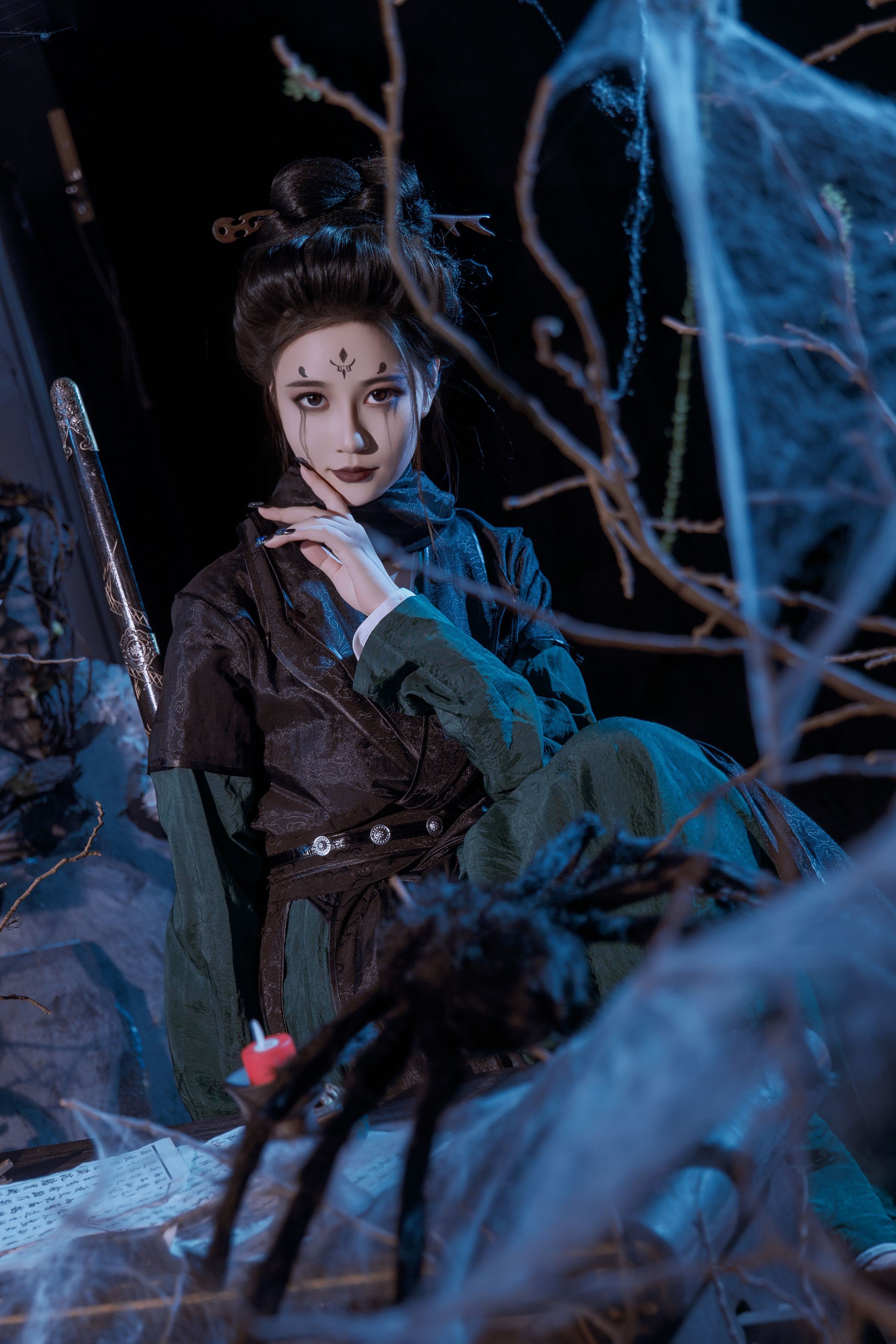 年年Nnian 黑神话悟空四妹Cosplay 80P