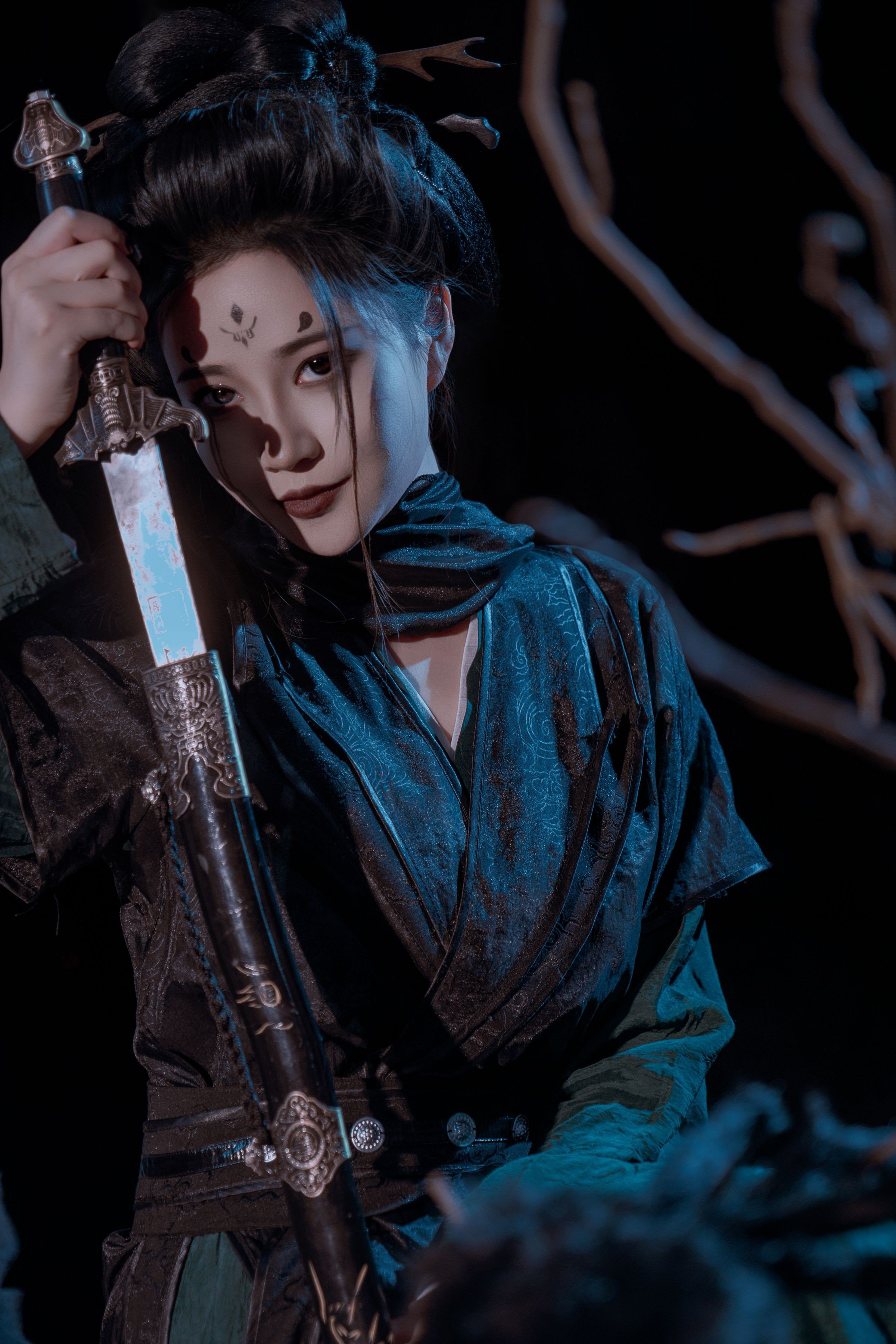 年年Nnian 黑神话悟空四妹Cosplay 80P