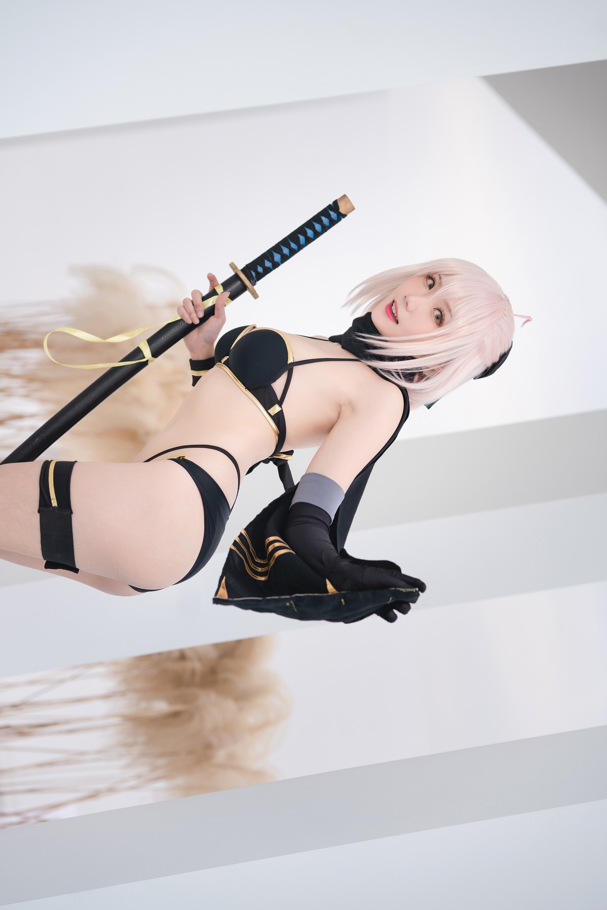Cosplay 瓜希酱 总司 水着