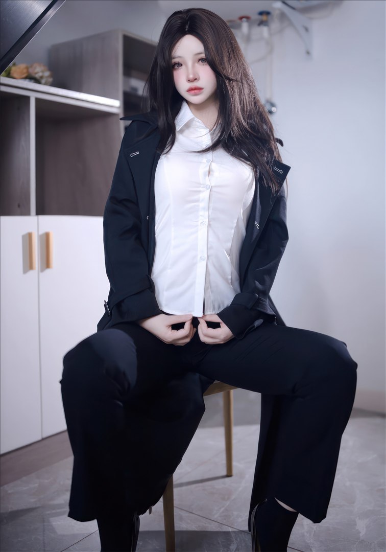 疯猫ss 少女衣橱西装裤 41P