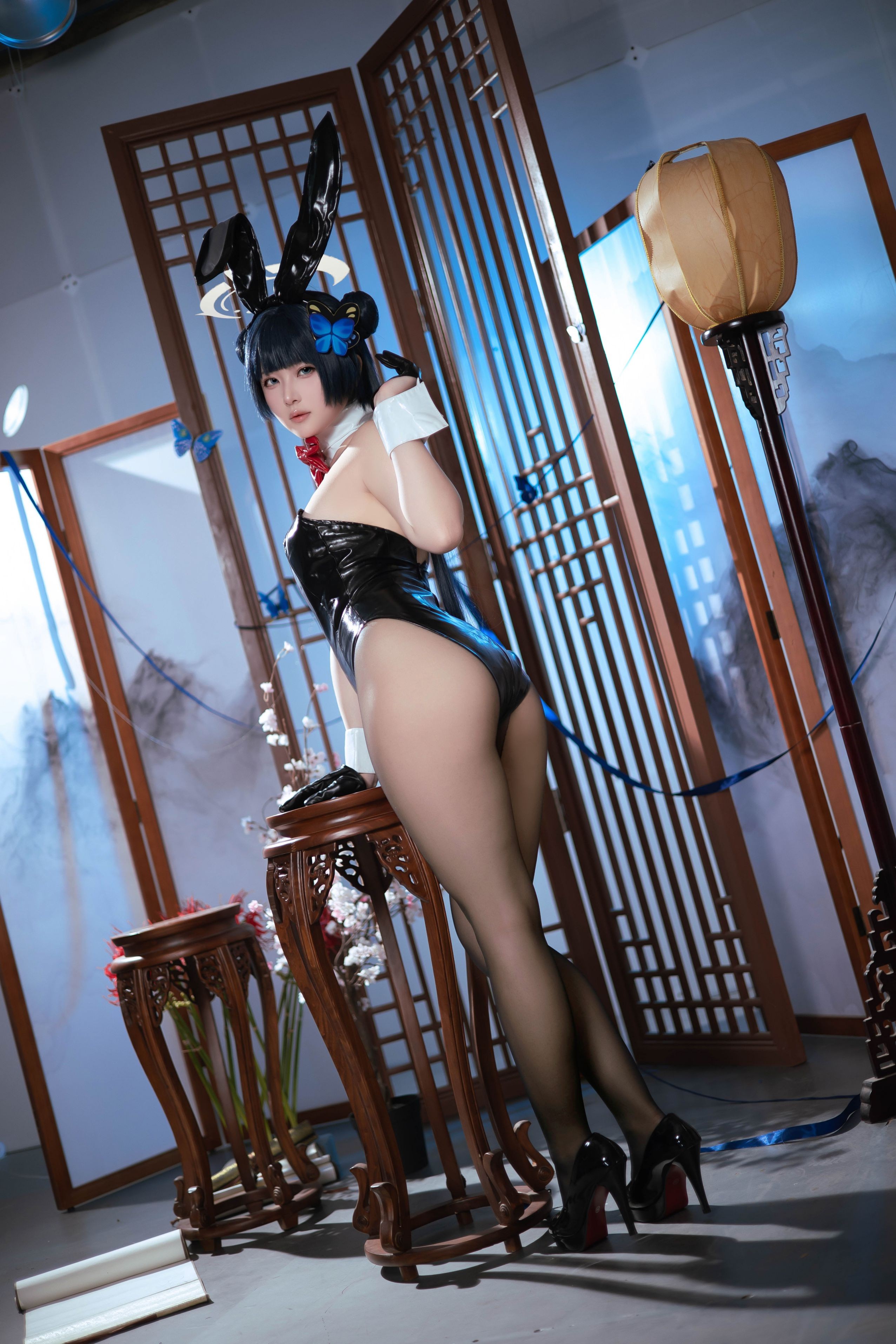 屿鱼 - 蔚蓝档案 龙华妃咲兔女郎