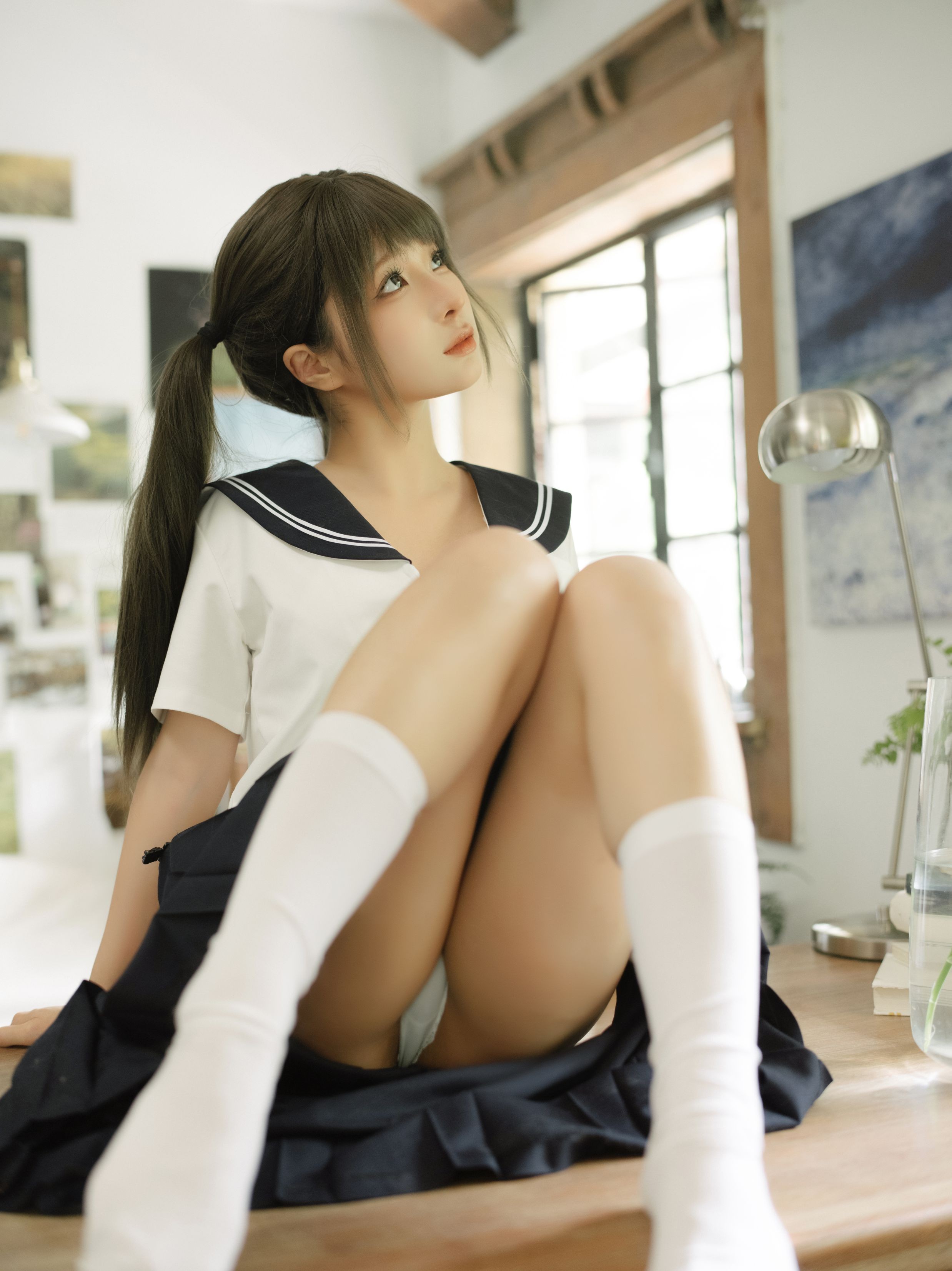蠢沫沫《小歇》99P 清纯写真套图