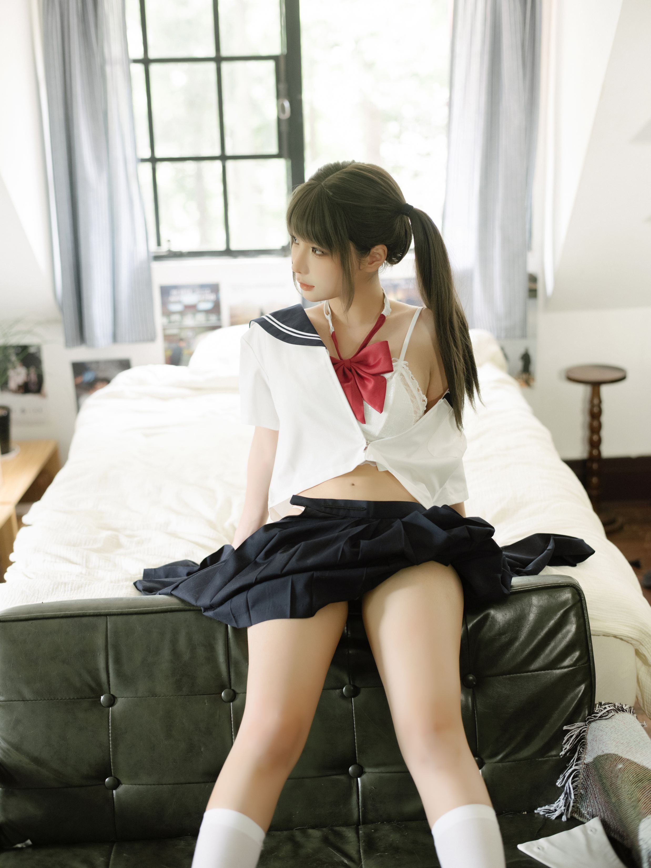 蠢沫沫《小歇》99P 清纯写真套图