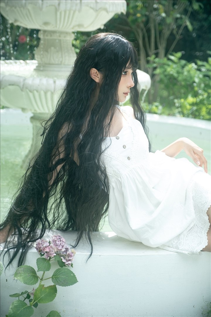 蠢沫沫 - 白吊带 36P