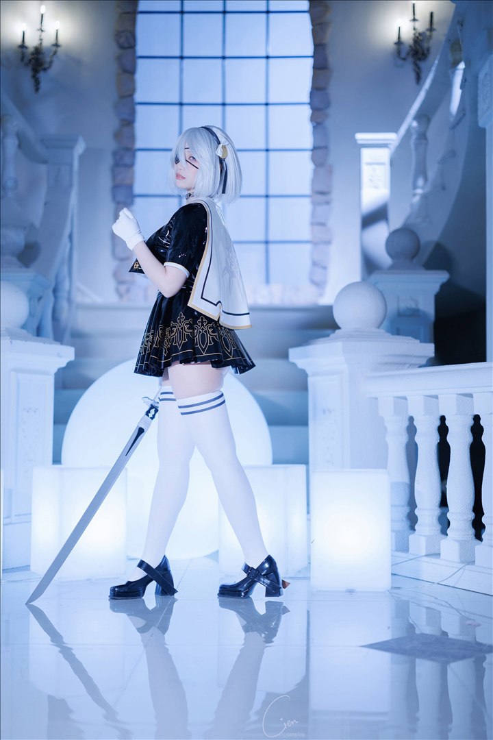 Cien恩恩 - 2B ヨルハ二号B型_JKver 34P