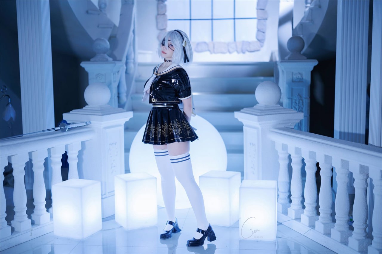 Cien恩恩 - 2B ヨルハ二号B型_JKver 34P