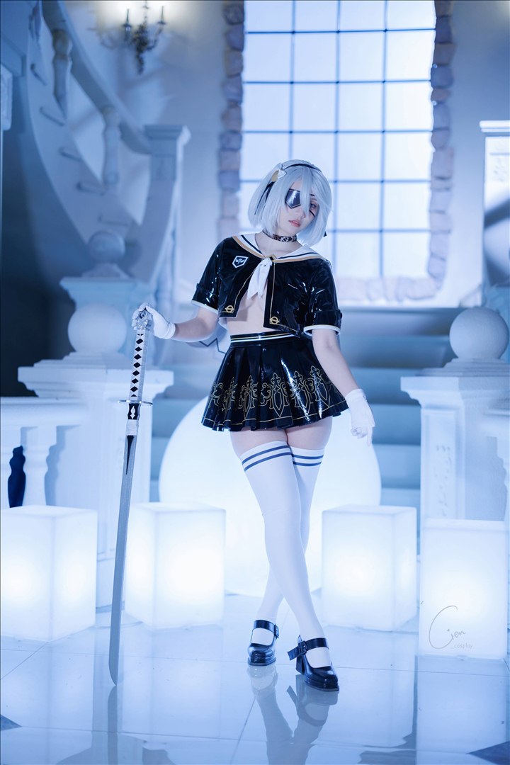 Cien恩恩 - 2B ヨルハ二号B型_JKver 34P