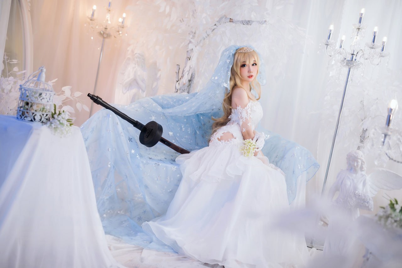 焖焖碳 - 索米 婚纱 少女前线63P