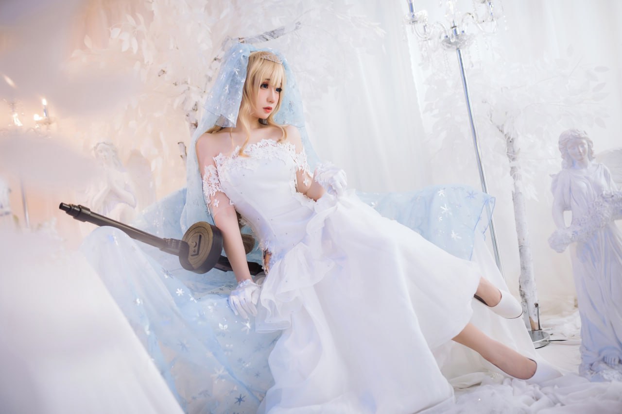 焖焖碳 - 索米 婚纱 少女前线63P