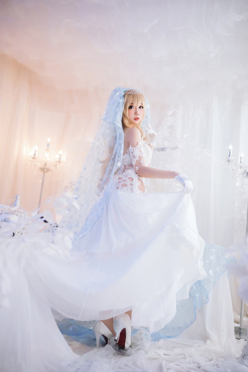焖焖碳 - 索米 婚纱 少女前线63P