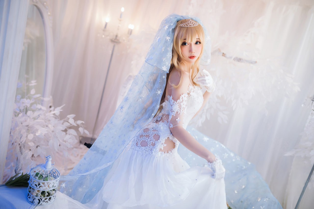 焖焖碳 - 索米 婚纱 少女前线63P