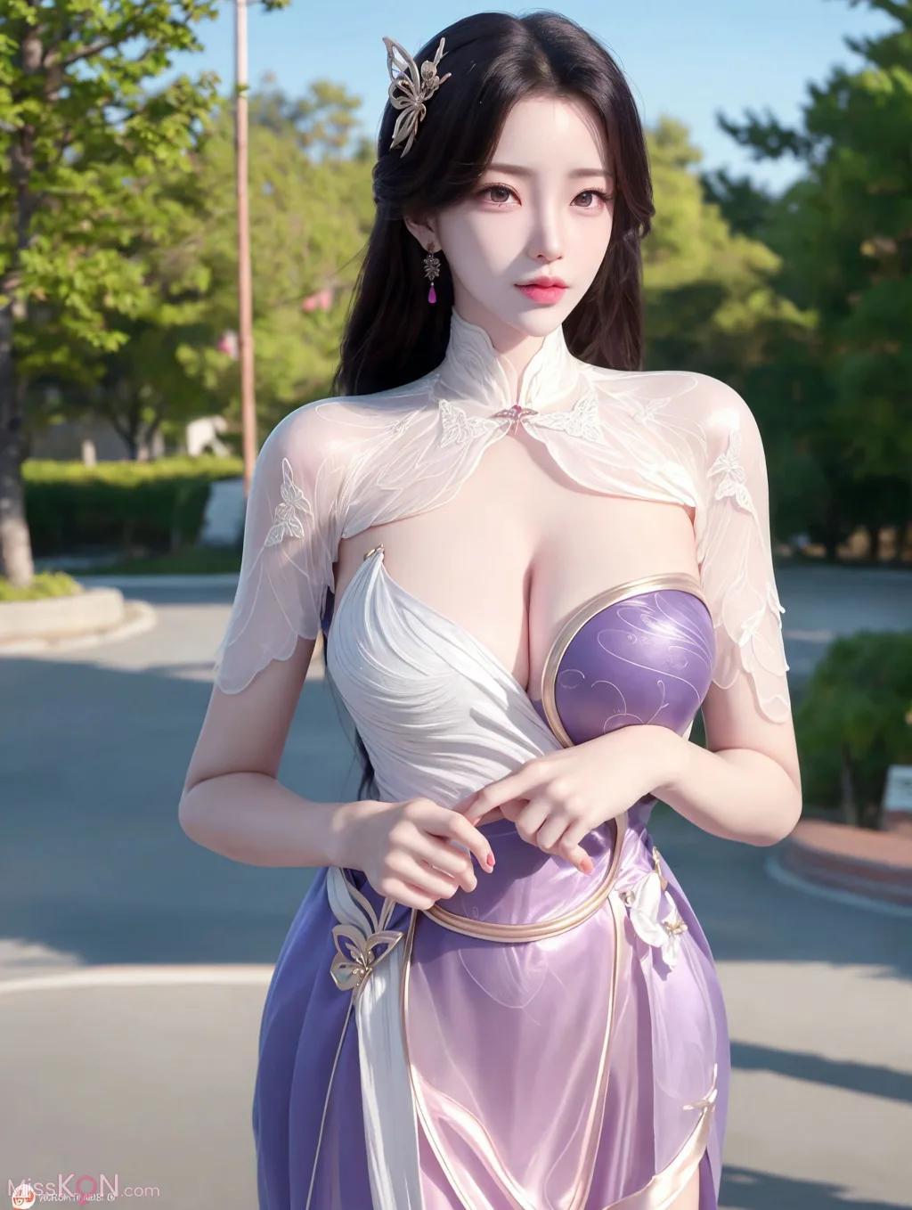 AI ที่สร้าง] สไตล์วาดภาพเสมือนจริง Vol.227: สาวคอสเพลย์ (160 ภาพ)
