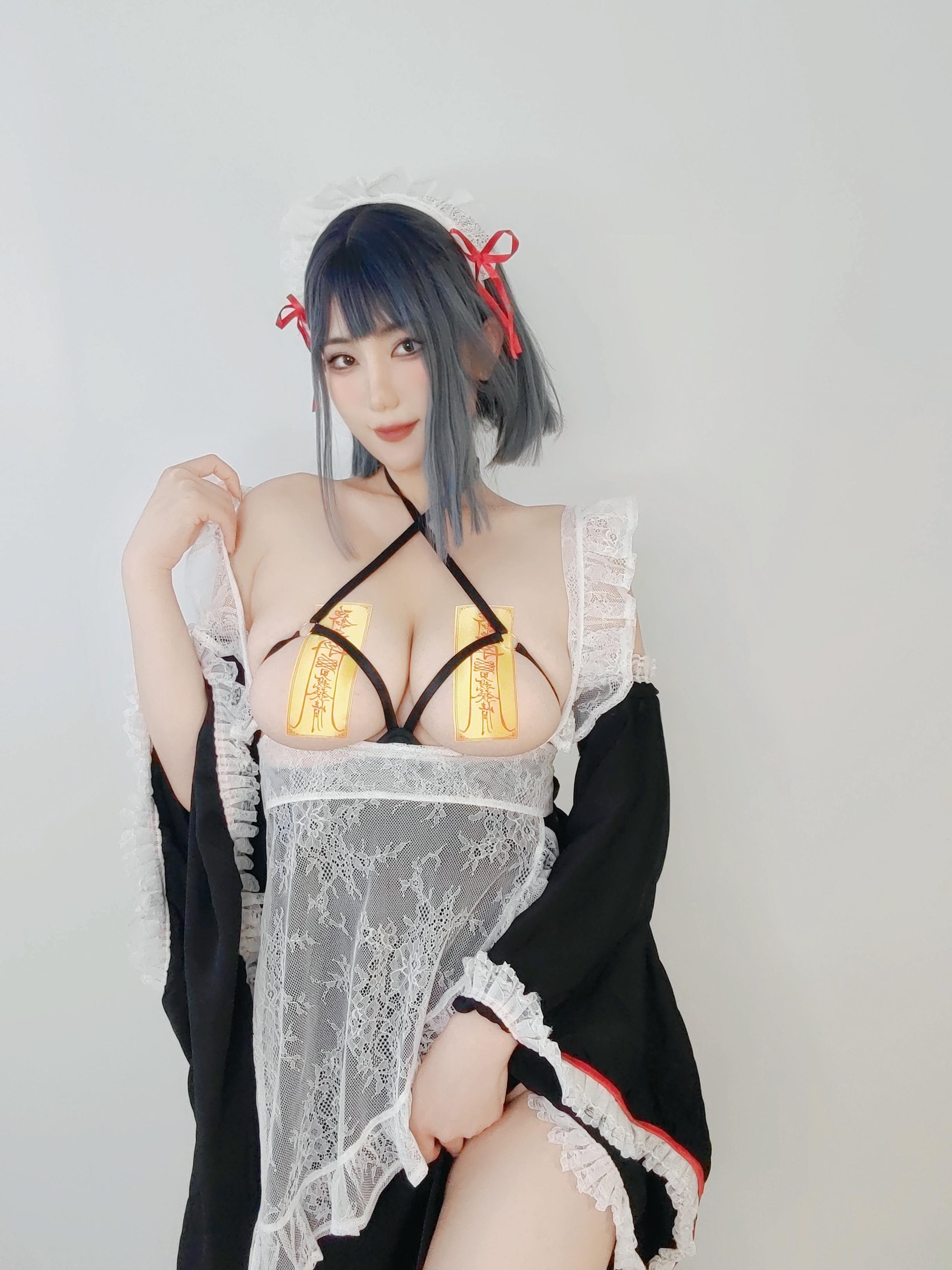 星澜是澜澜叫澜妹呀 - 汤屋女仆自拍39P1V