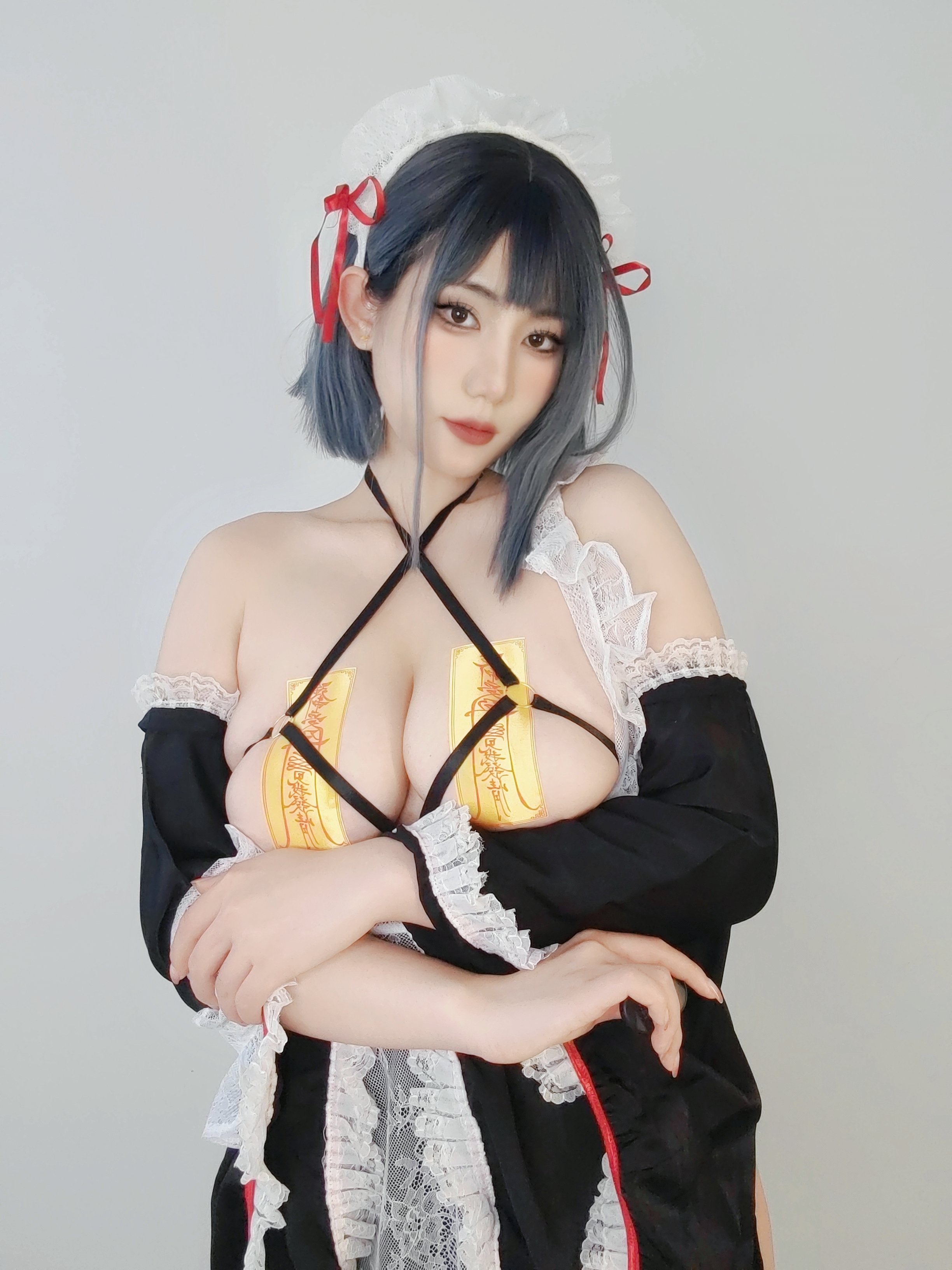 星澜是澜澜叫澜妹呀 - 汤屋女仆自拍39P1V
