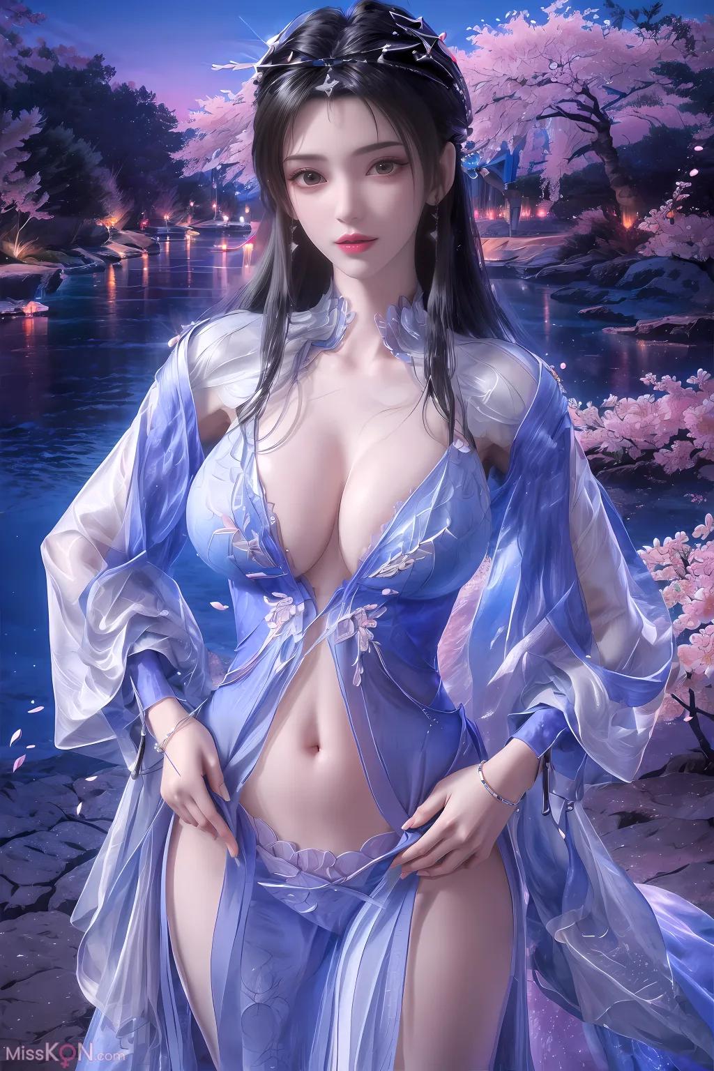 สร้างโดย AI] คูซาน: เซียนนิว-หลี่มู่หวั่น2 (55 รูปภาพ)