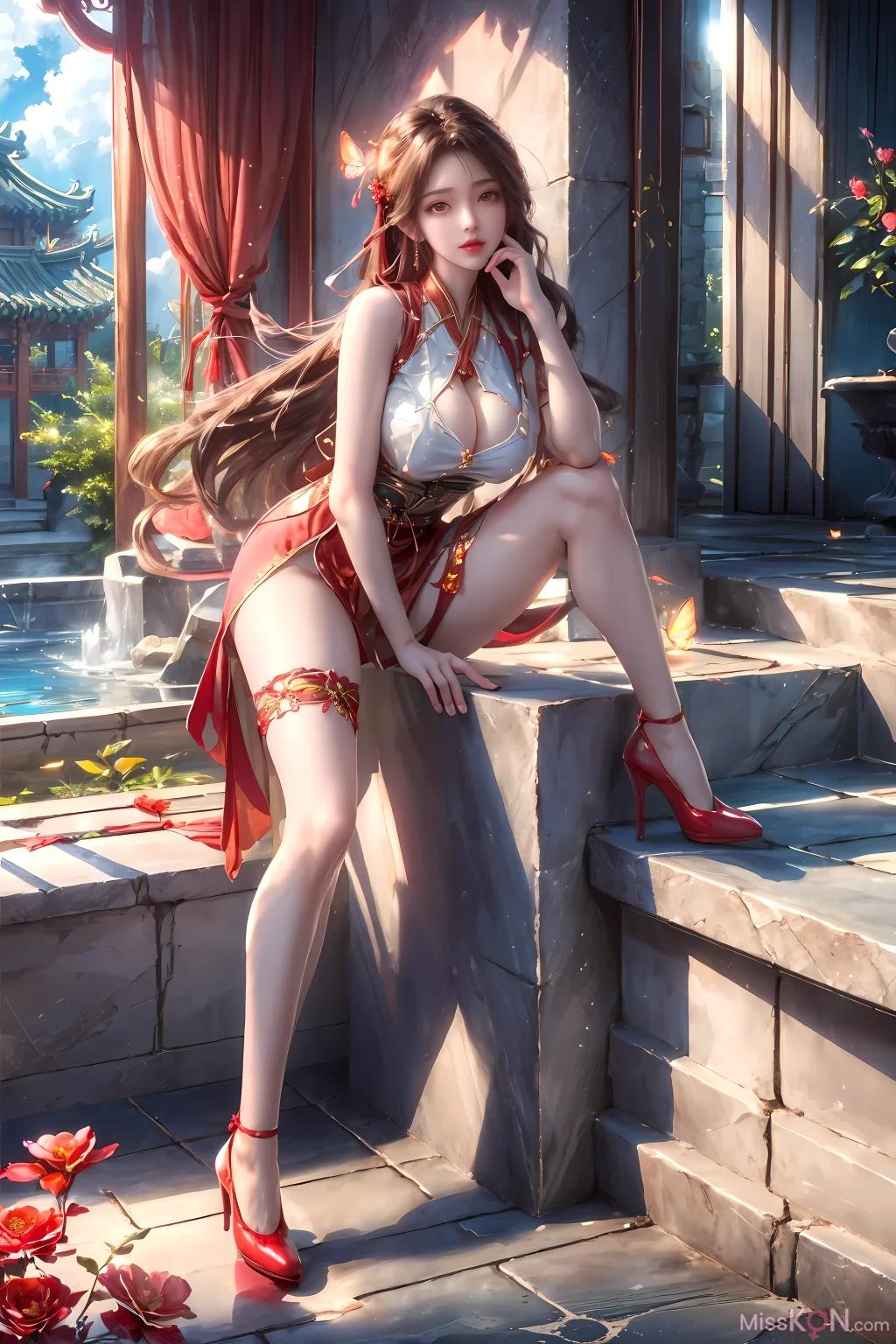 AI Generated] Perfect World - Huo Ling'er Huo Sang Nu (123 photos)