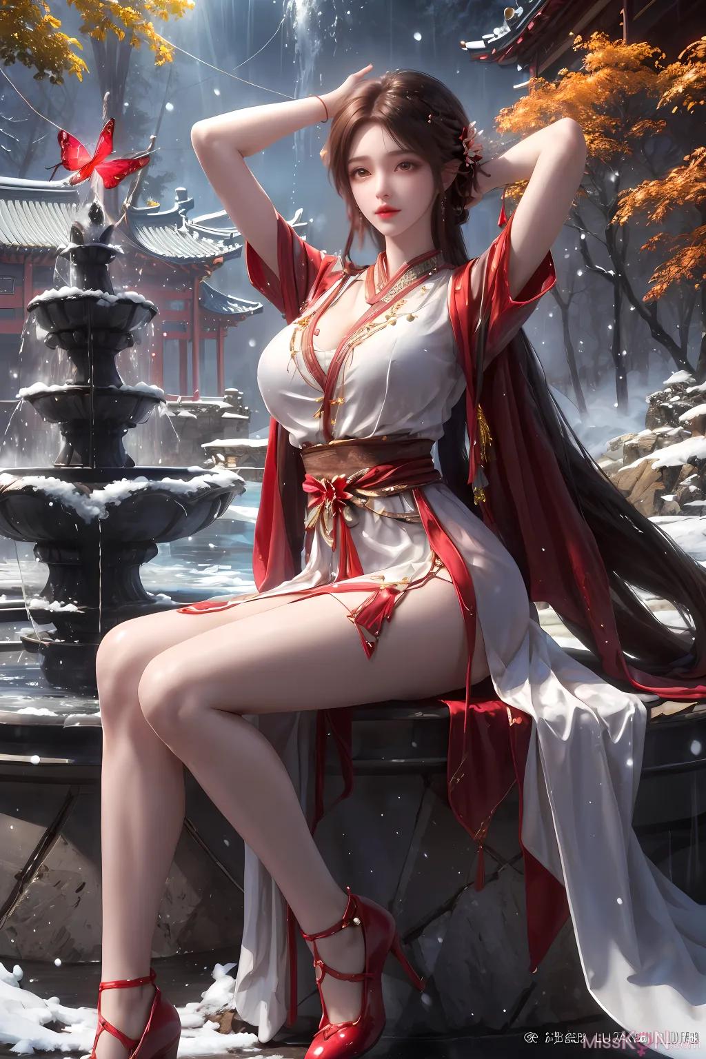 AI Generated] Perfect World - Huo Ling'er Huo Sang Nu (123 photos)