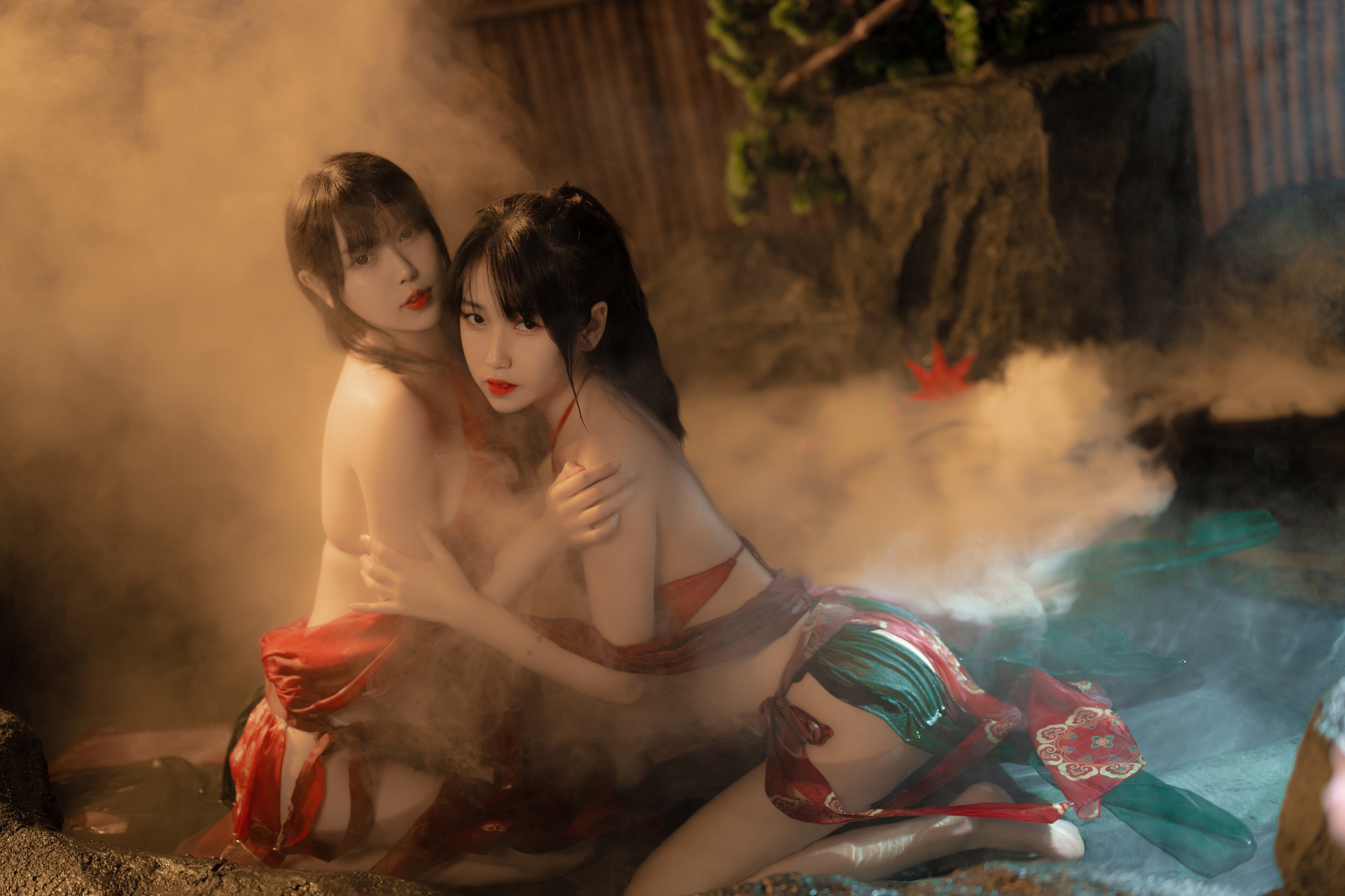 Tina很妖孽呀&不呆猫 - 古风双人 16P