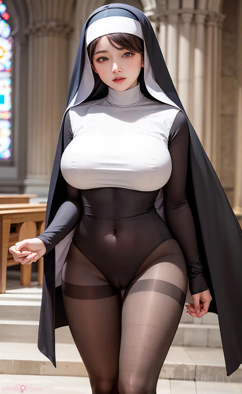 AI 생성] 젤리벨리: Nun (164 사진)
