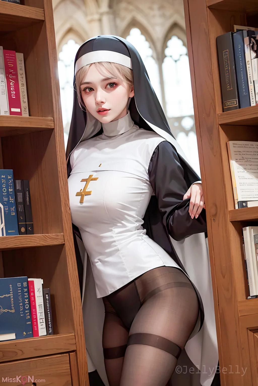 AI 생성] 젤리벨리: Nun (164 사진)