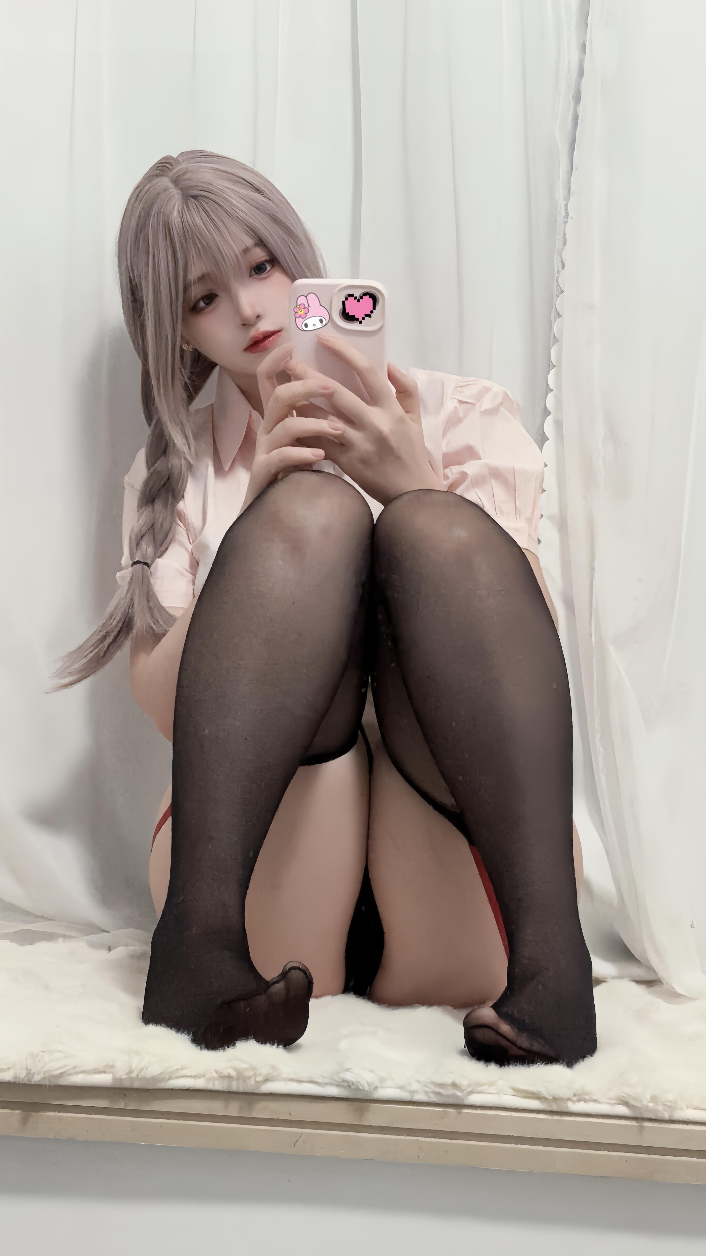 疯猫ss 2024年1月 Fantia 黑丝写真 79P