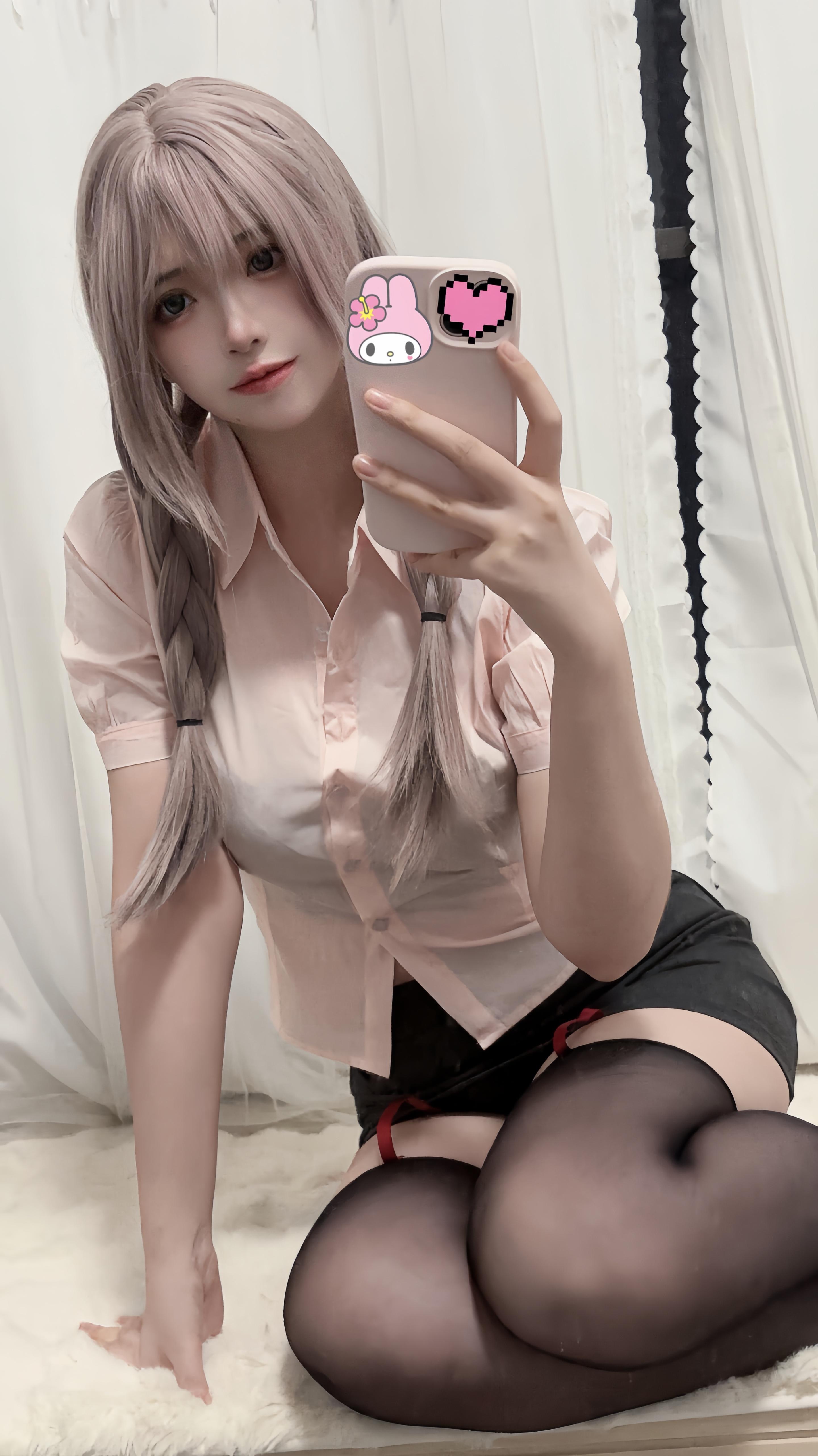 疯猫ss 2024年1月 Fantia 黑丝写真 79P