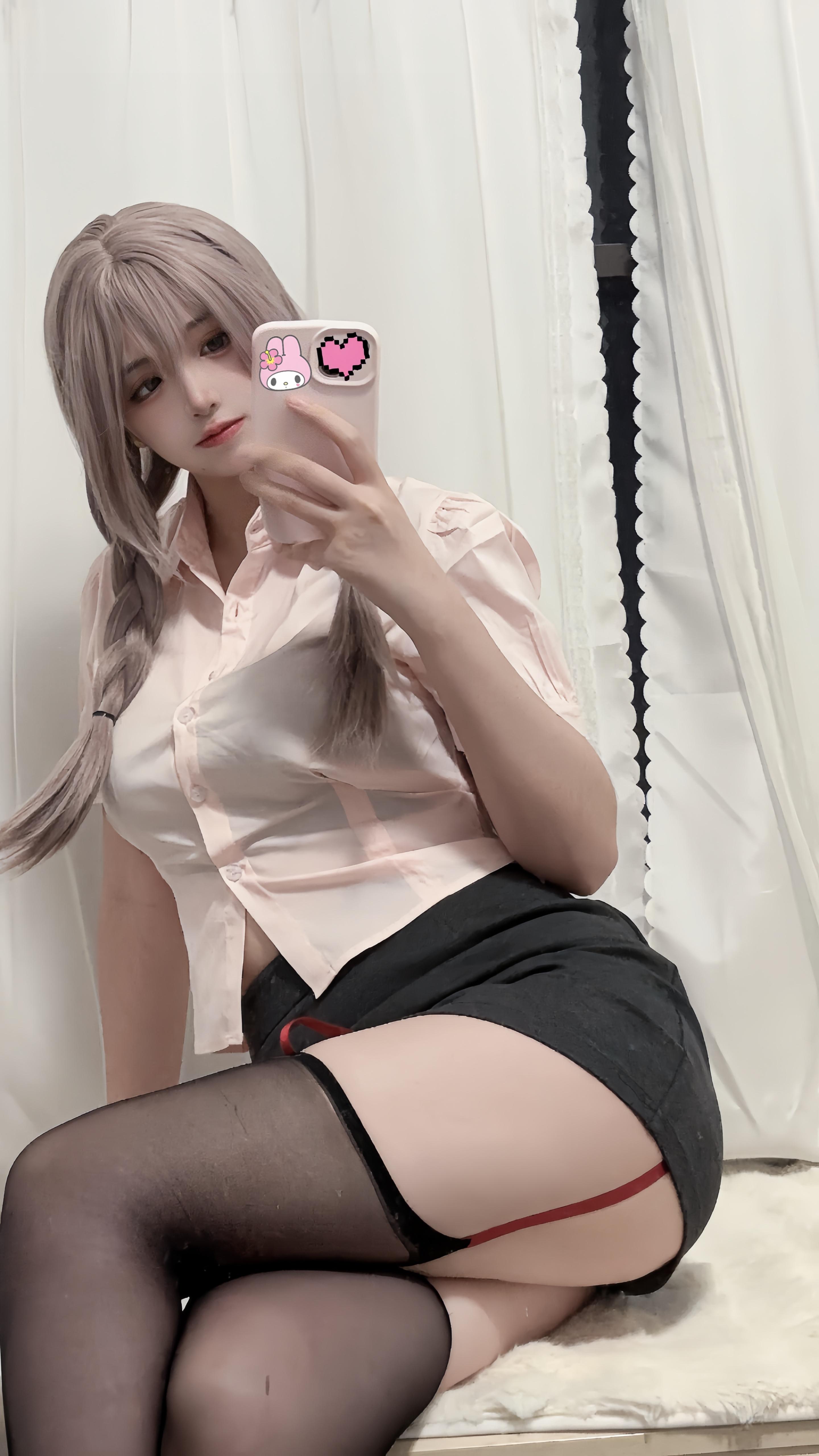 疯猫ss 2024年1月 Fantia 黑丝写真 79P