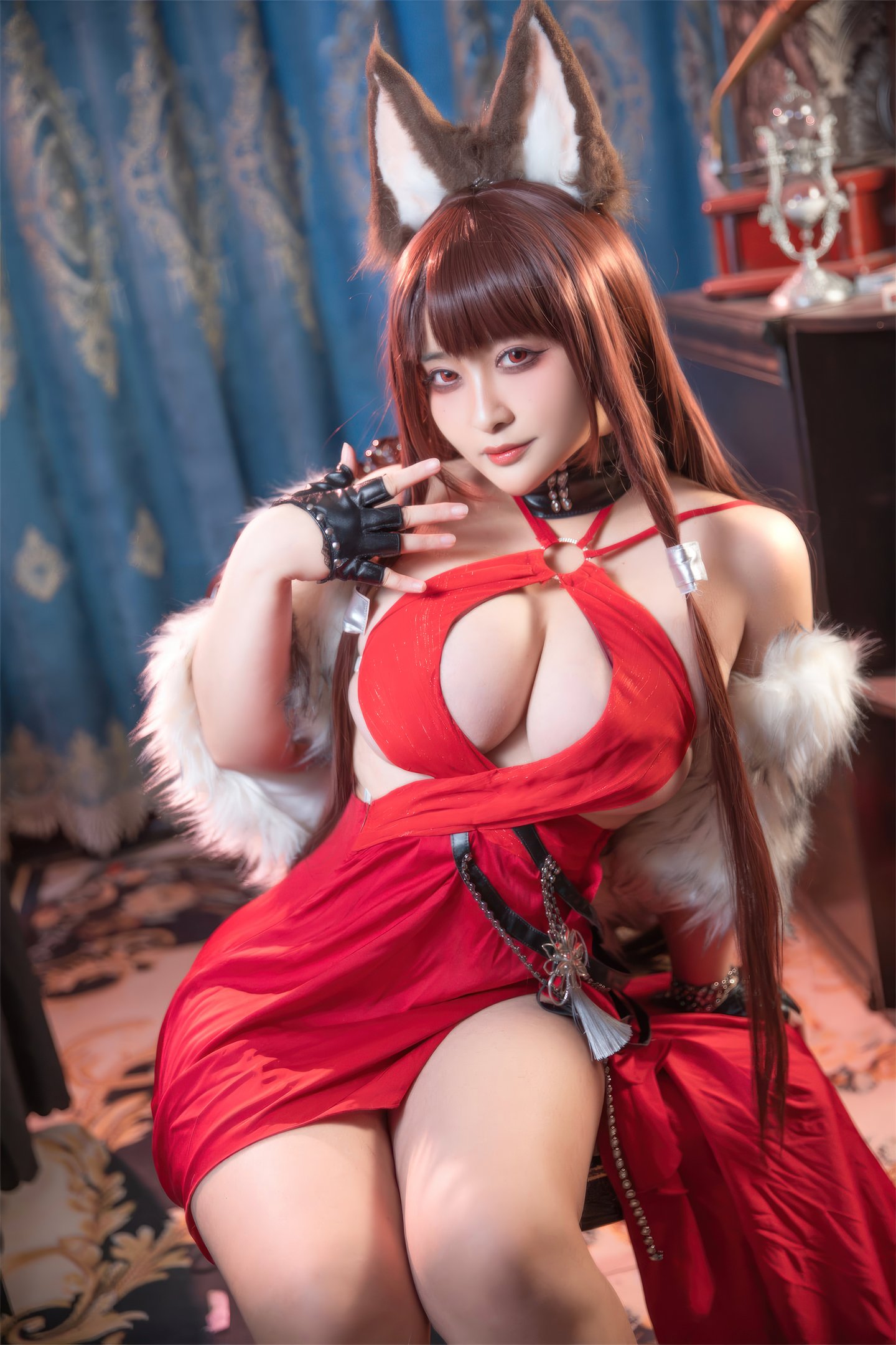 洛璃 belle SAMA - 碧蓝航线 赤城 礼服 53P
