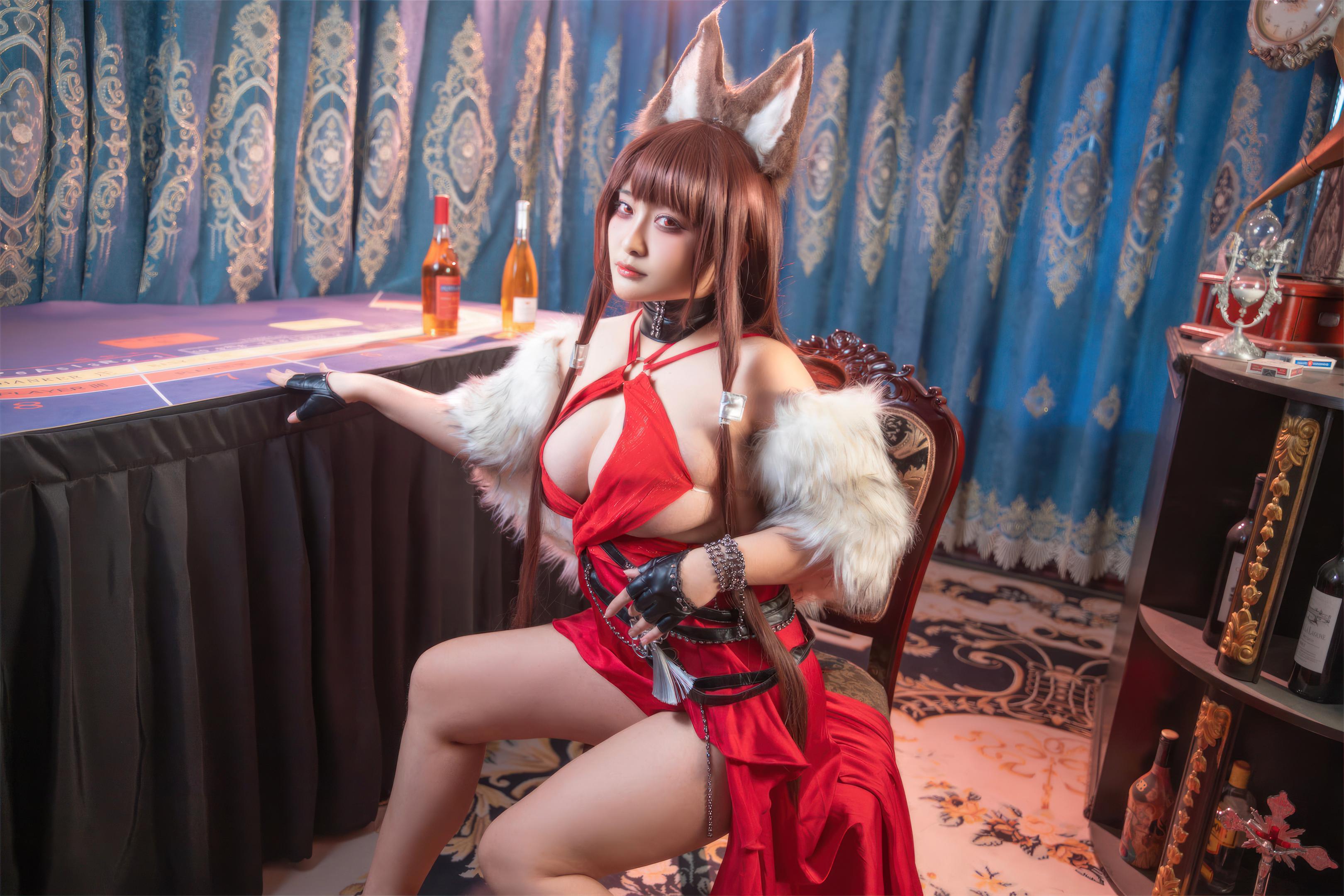 洛璃 belle SAMA - 碧蓝航线 赤城 礼服 53P